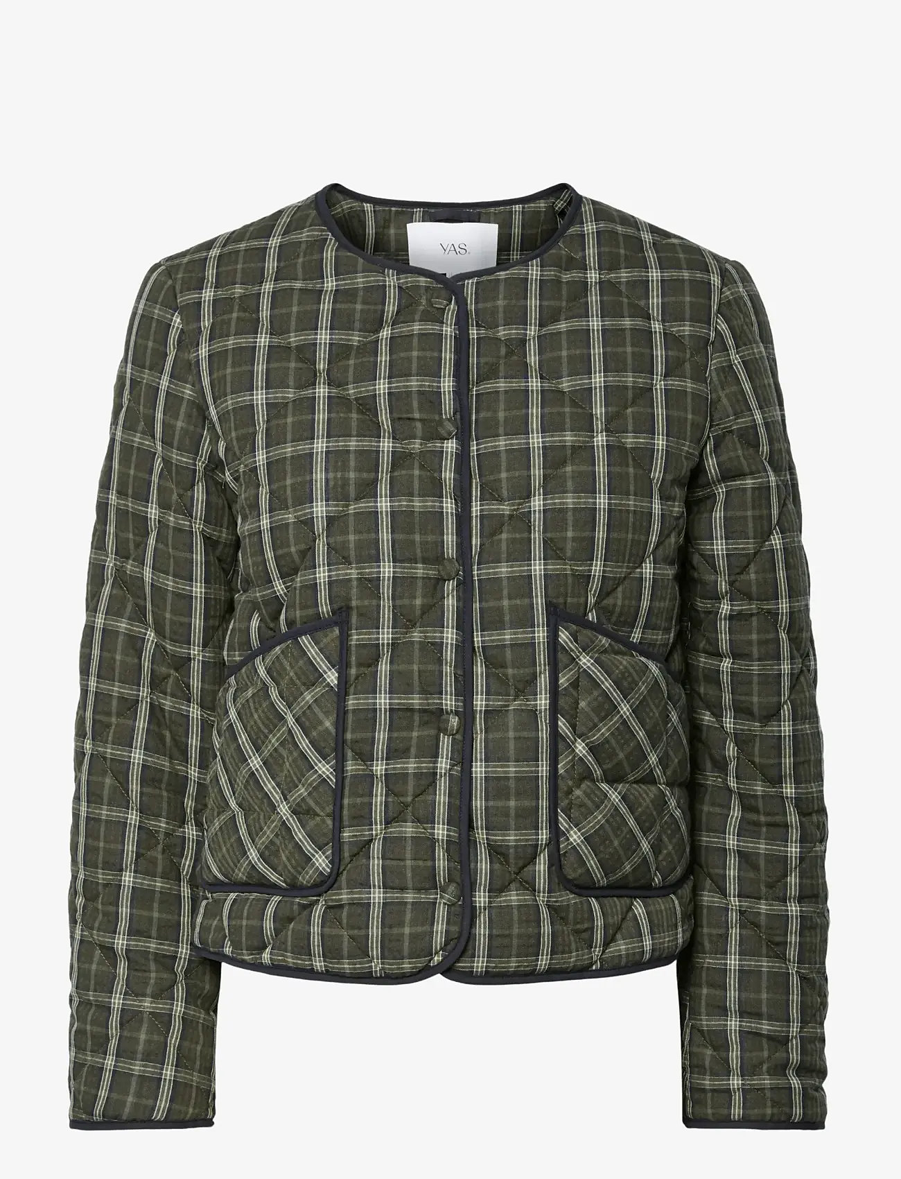 YAS - YASCINNA LS PADDED JACKET - EX - forårsjakker - forest night - 0