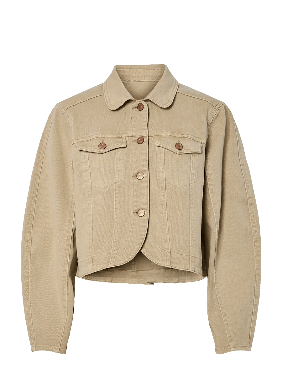 YAS - YASLUA LS DENIM JACKET - EX - kevättakit - incense - 1