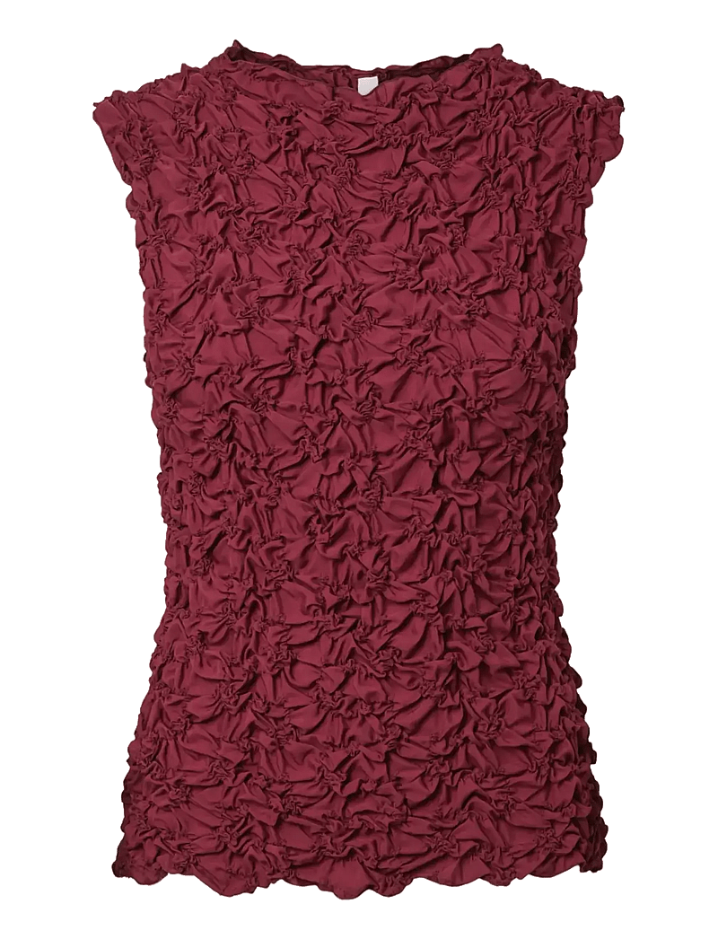 YAS - YASMERA SL TOP - EX - Ärmellose blusen - tibetan red - 1