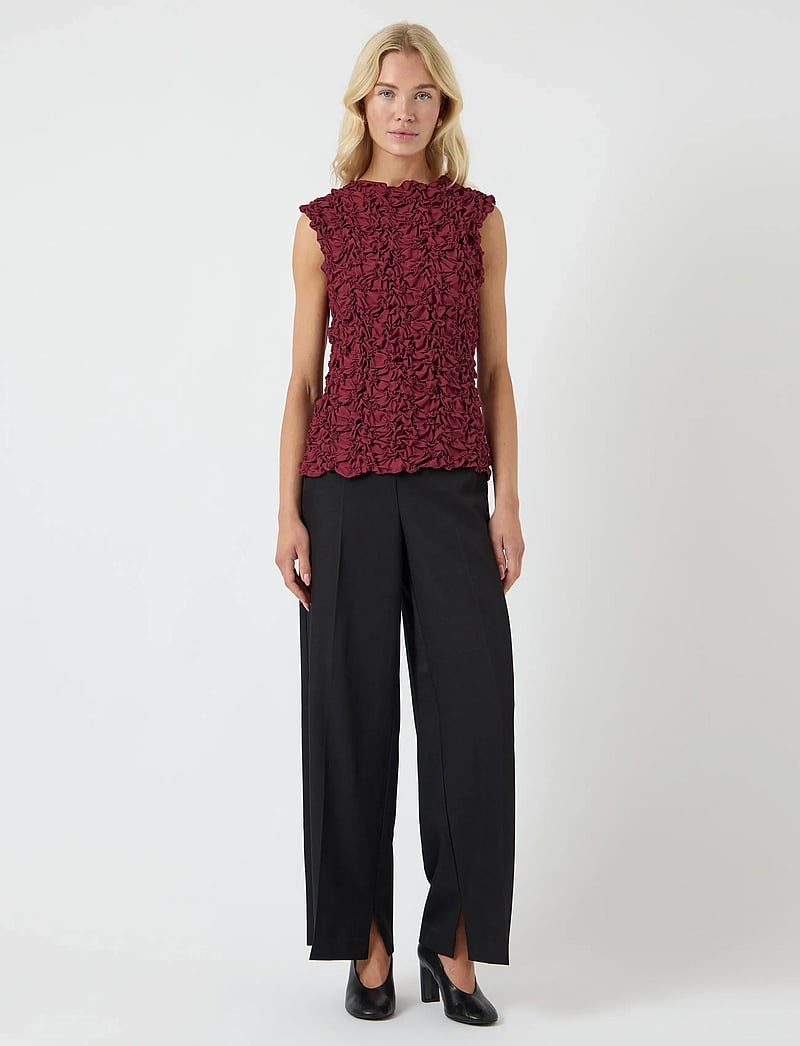 YAS - YASMERA SL TOP - EX - Ärmellose blusen - tibetan red - 4