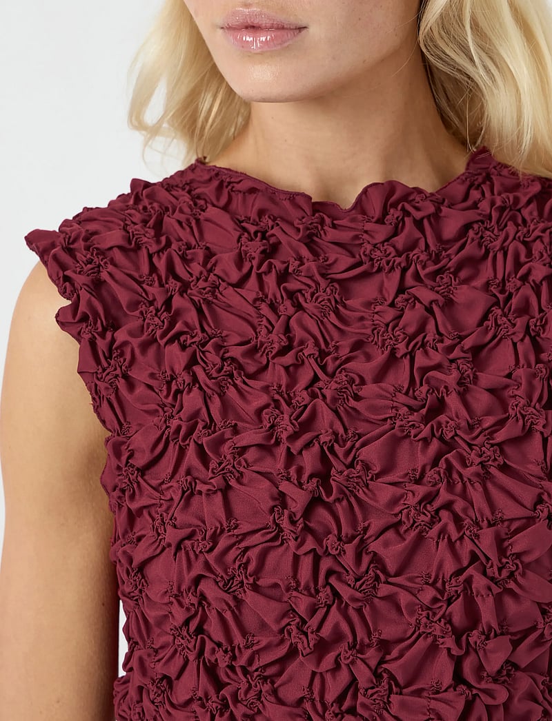 YAS - YASMERA SL TOP - EX - Ärmellose blusen - tibetan red - 5