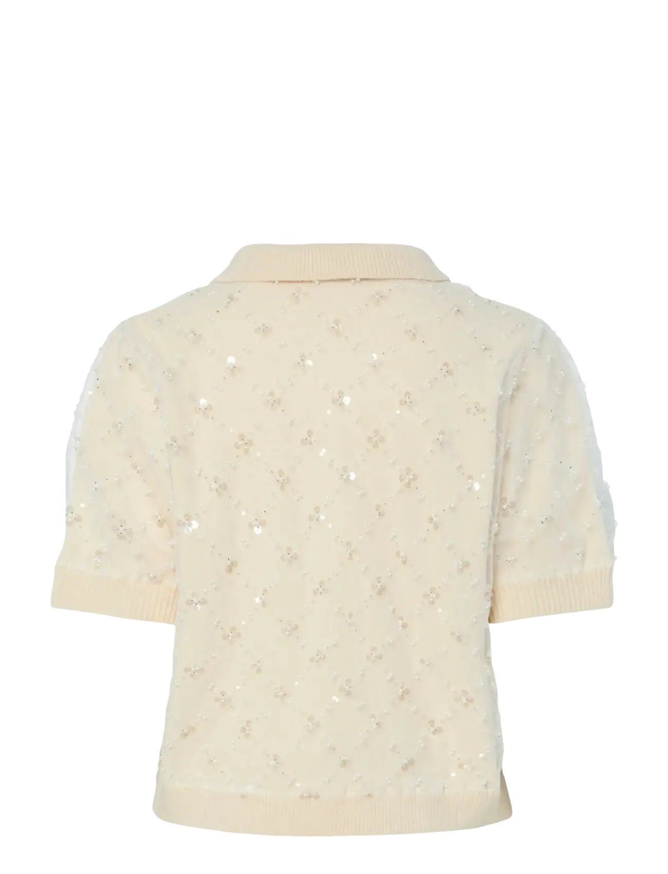 YAS - YASMERILLA SS KNIT CARDIGAN - EX - birch - 2