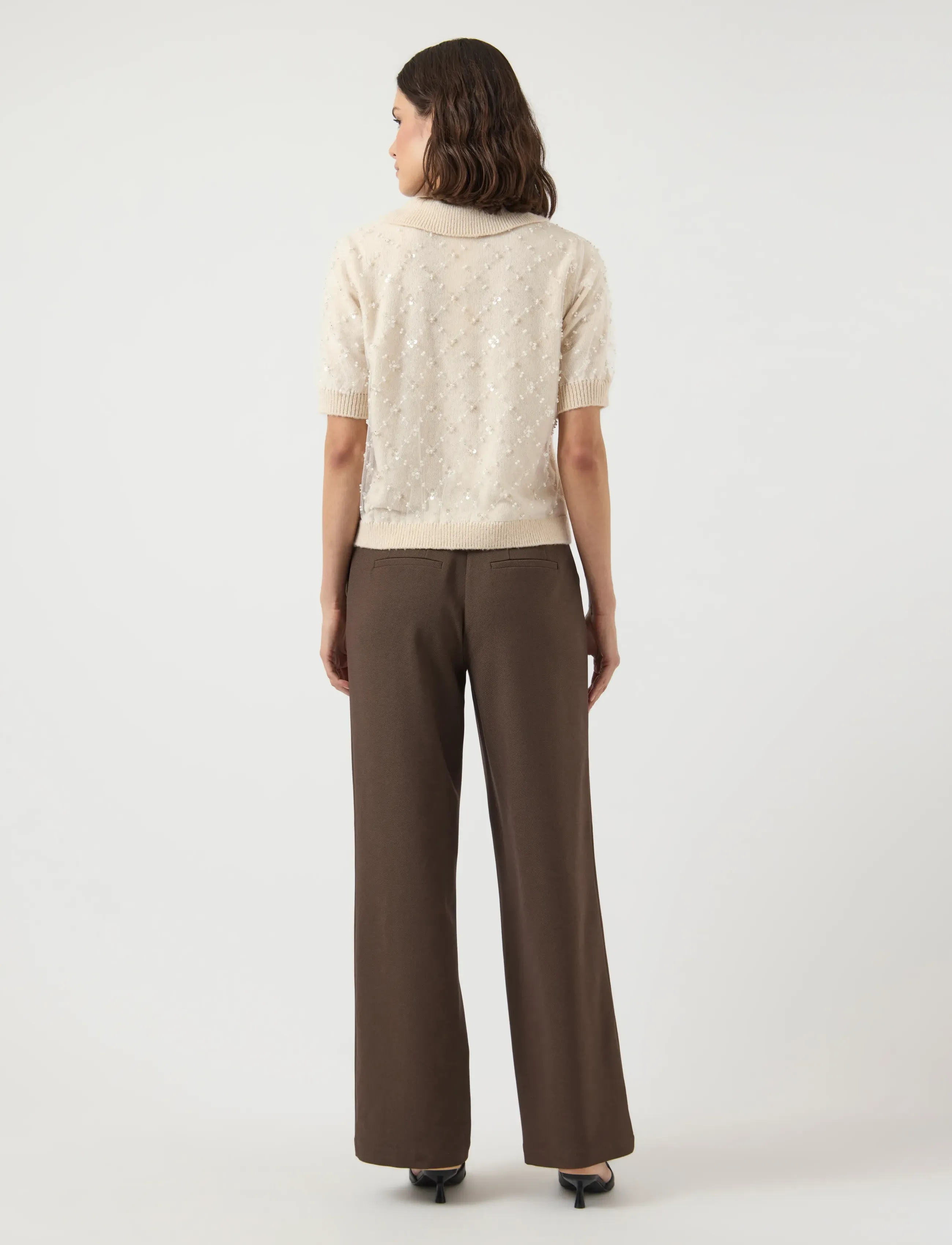 YAS - YASMERILLA SS KNIT CARDIGAN - EX - birch - 3