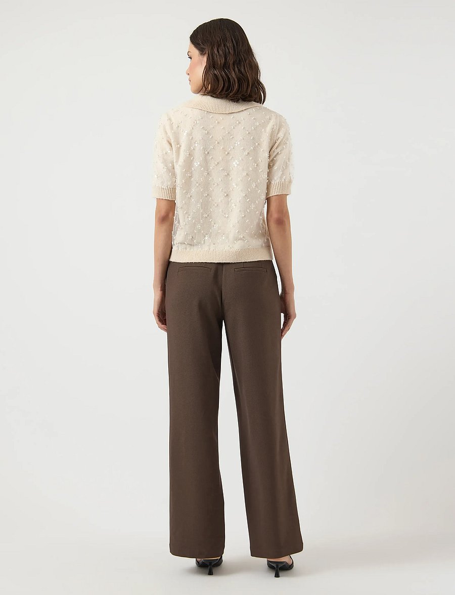 YAS - YASMERILLA SS KNIT CARDIGAN - EX - birch - 3