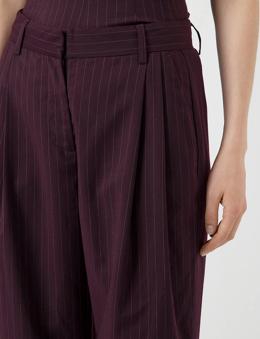 YAS - YASBURLA HMW PANT - EX - hosen mit weitem bein - port royale - 5