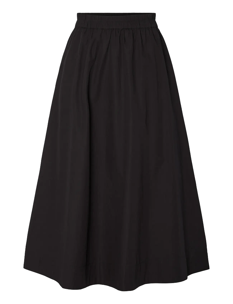 YAS - YASCOLEA HW ANKLE SKIRT S. NOOS - maxi skirts - black - 1