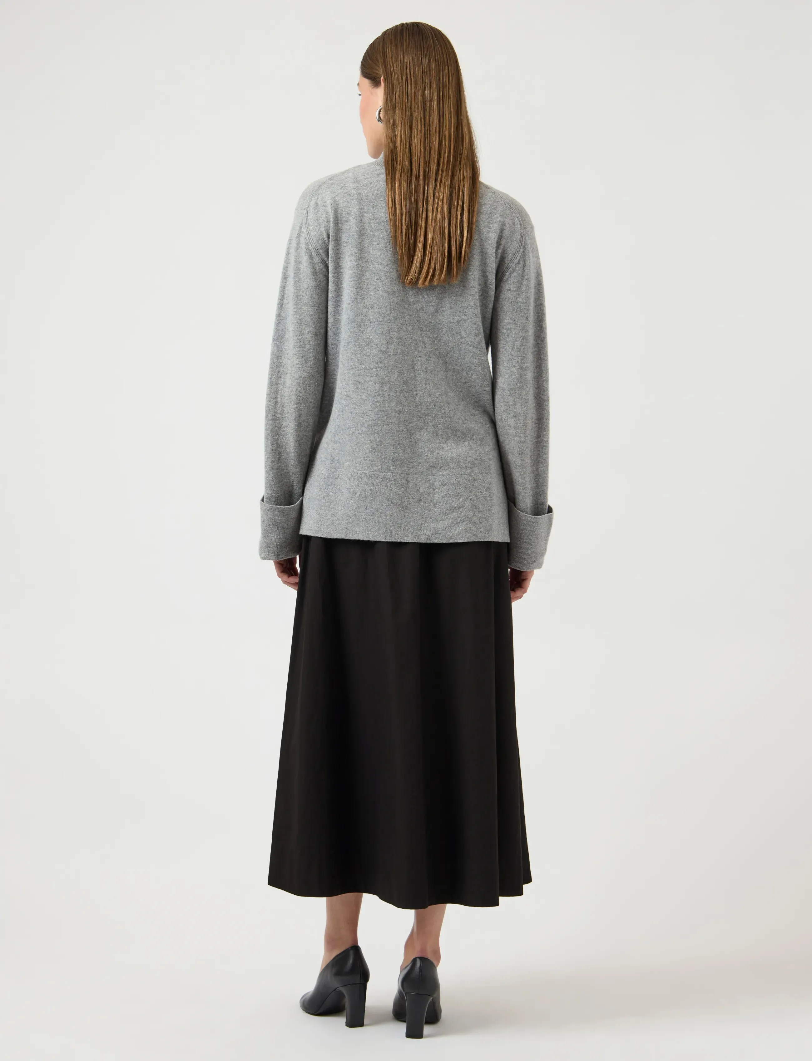 YAS - YASCOLEA HW ANKLE SKIRT S. NOOS - maxi röcke - black - 3