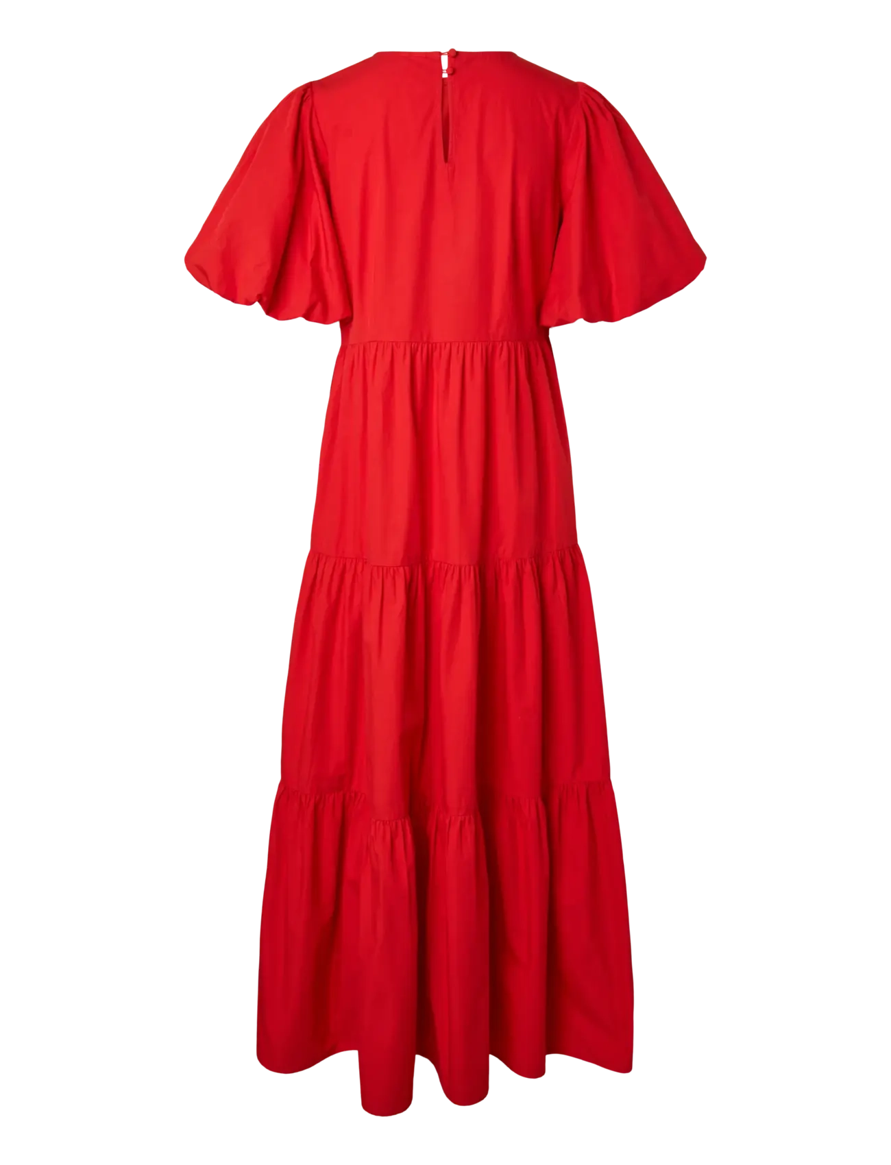 YAS - YASCOLEA SS ANKLE DRESS S. NOOS - sommerkjoler - fiery red - 2