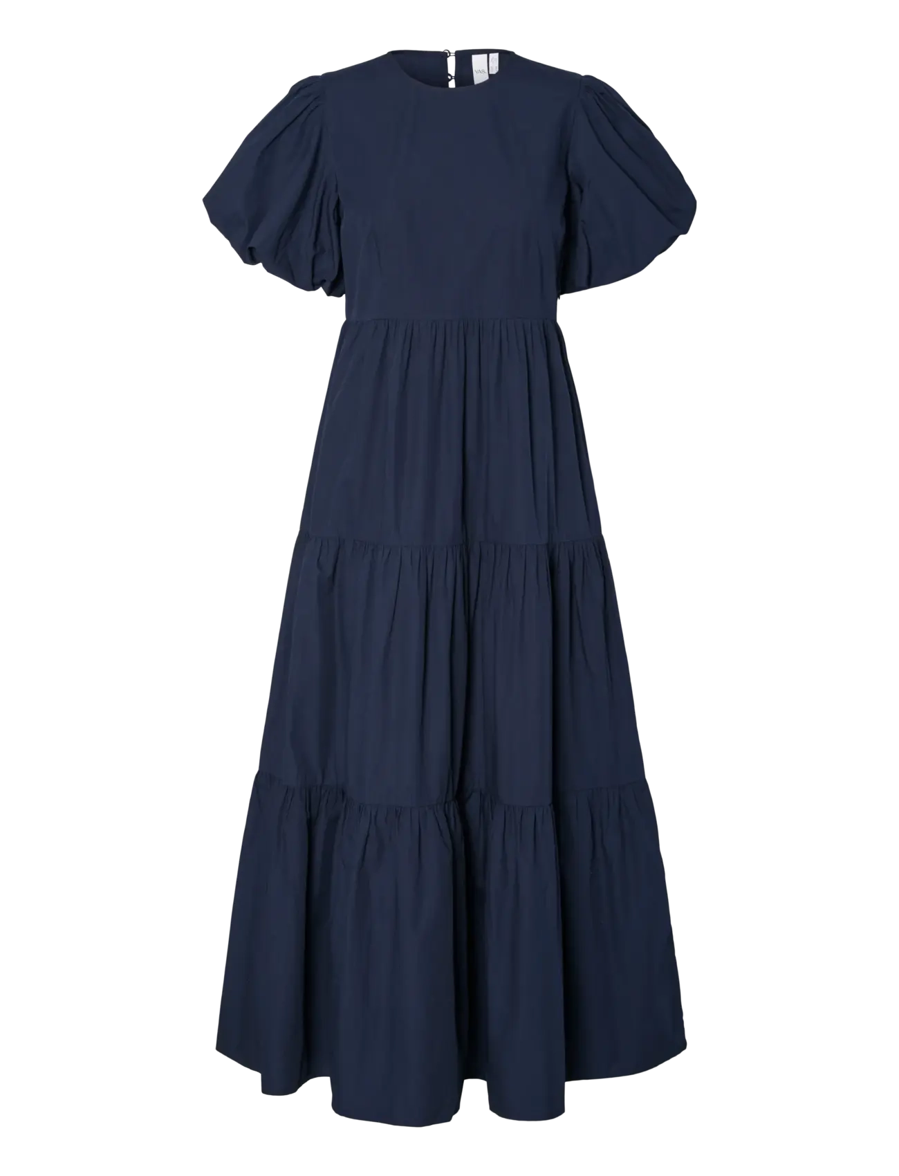YAS YASCOLEA SS ANKLE DRESS S. NOOS - Tøj - NAVY BLAZER / navy