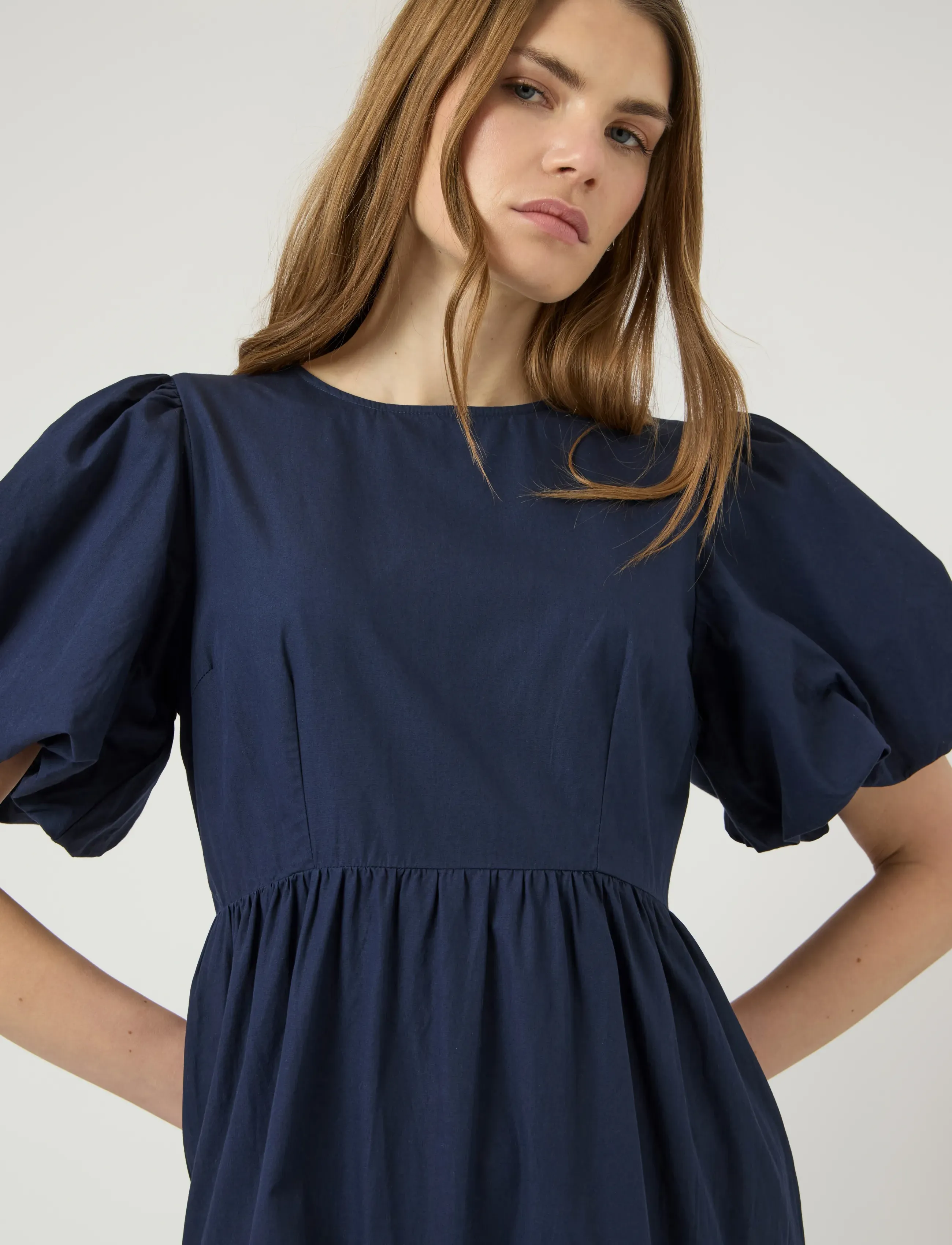 YAS - YASCOLEA SS ANKLE DRESS S. NOOS - sommerkjoler - navy blazer - 5