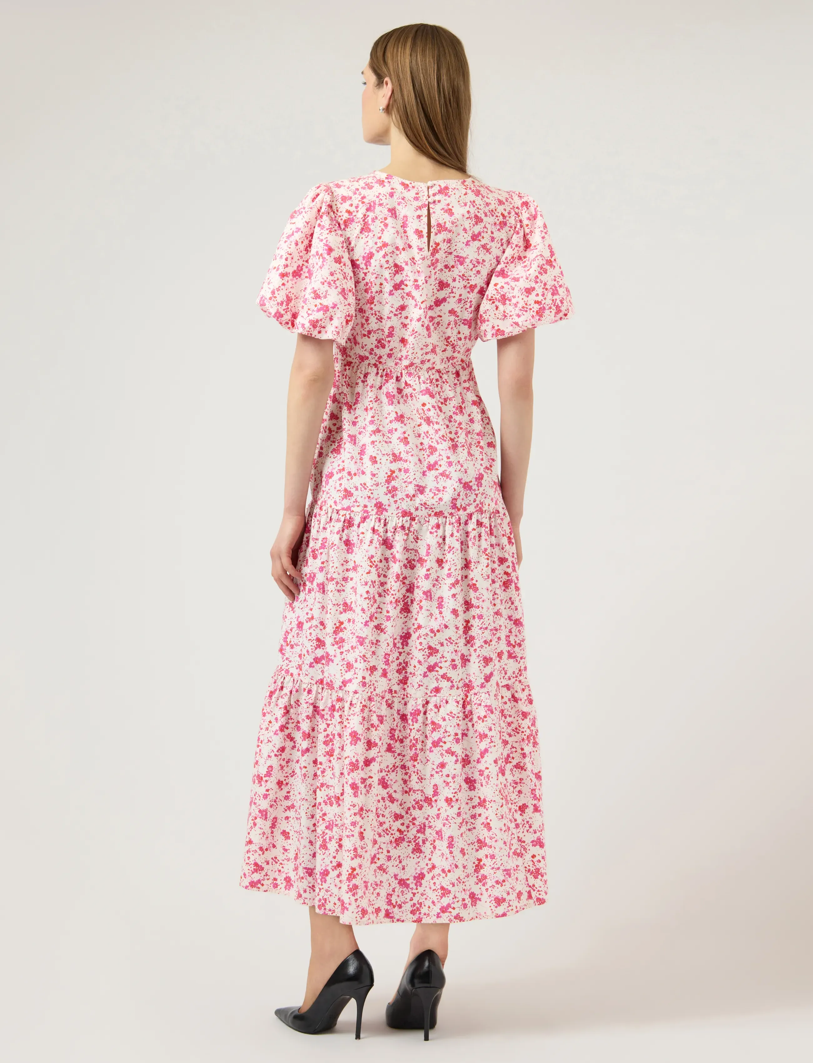 YAS - YASCOLEA SS ANKLE DRESS S. NOOS - suvekleidid - pristine - 3