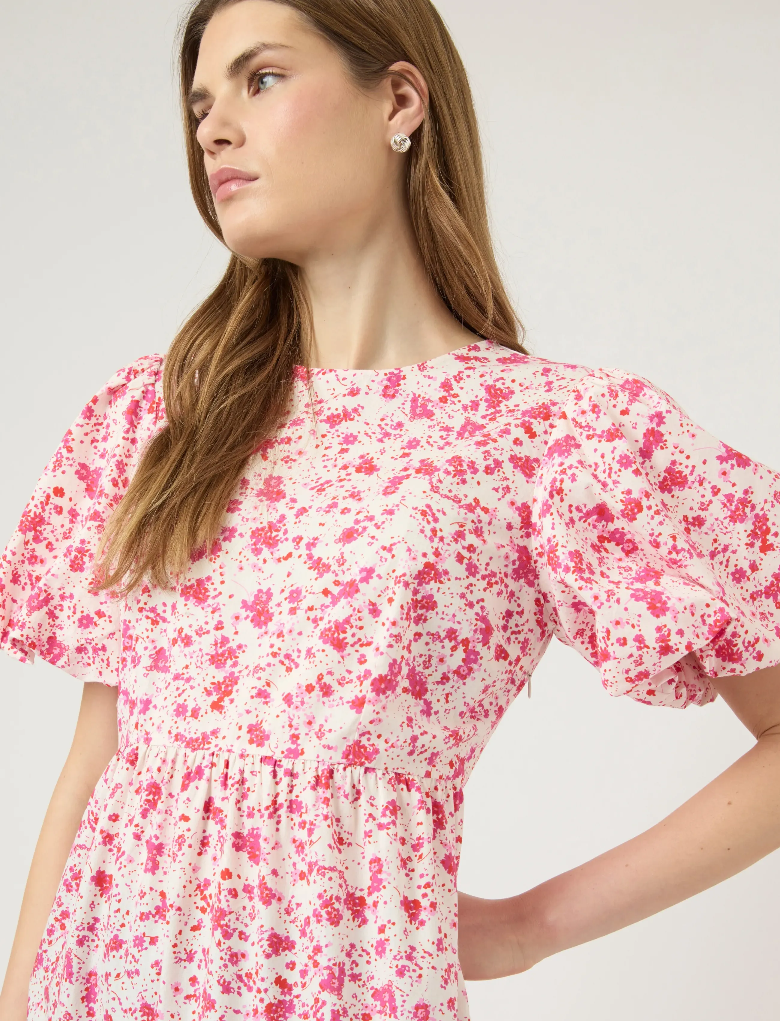 YAS - YASCOLEA SS ANKLE DRESS S. NOOS - suvekleidid - pristine - 5