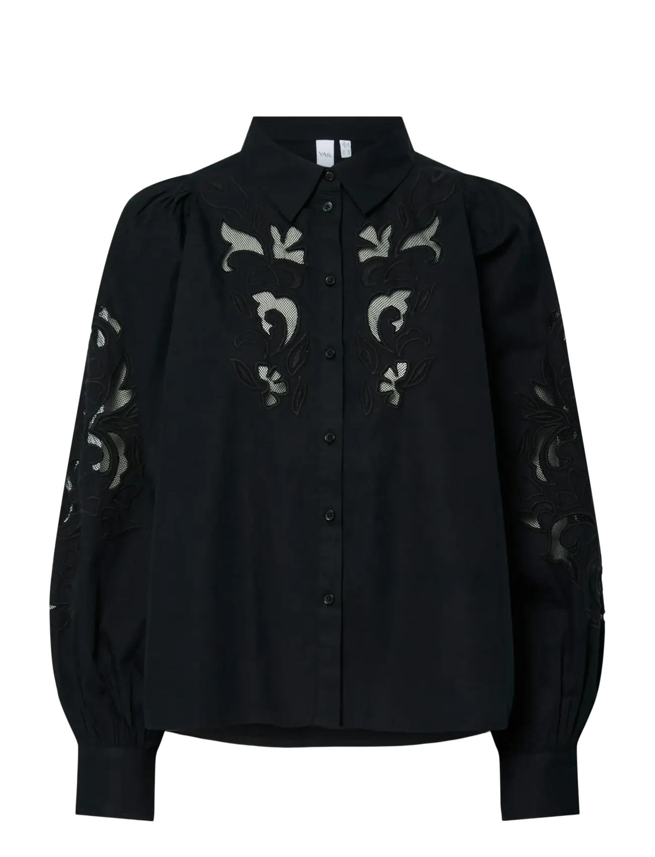 YAS - YASZIMIA LS SHIRT S. NOOS - langärmlige hemden - black - 1