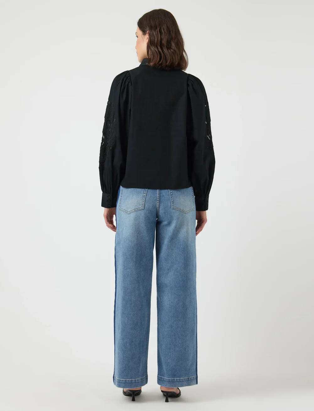 YAS - YASZIMIA LS SHIRT S. NOOS - langärmlige hemden - black - 3