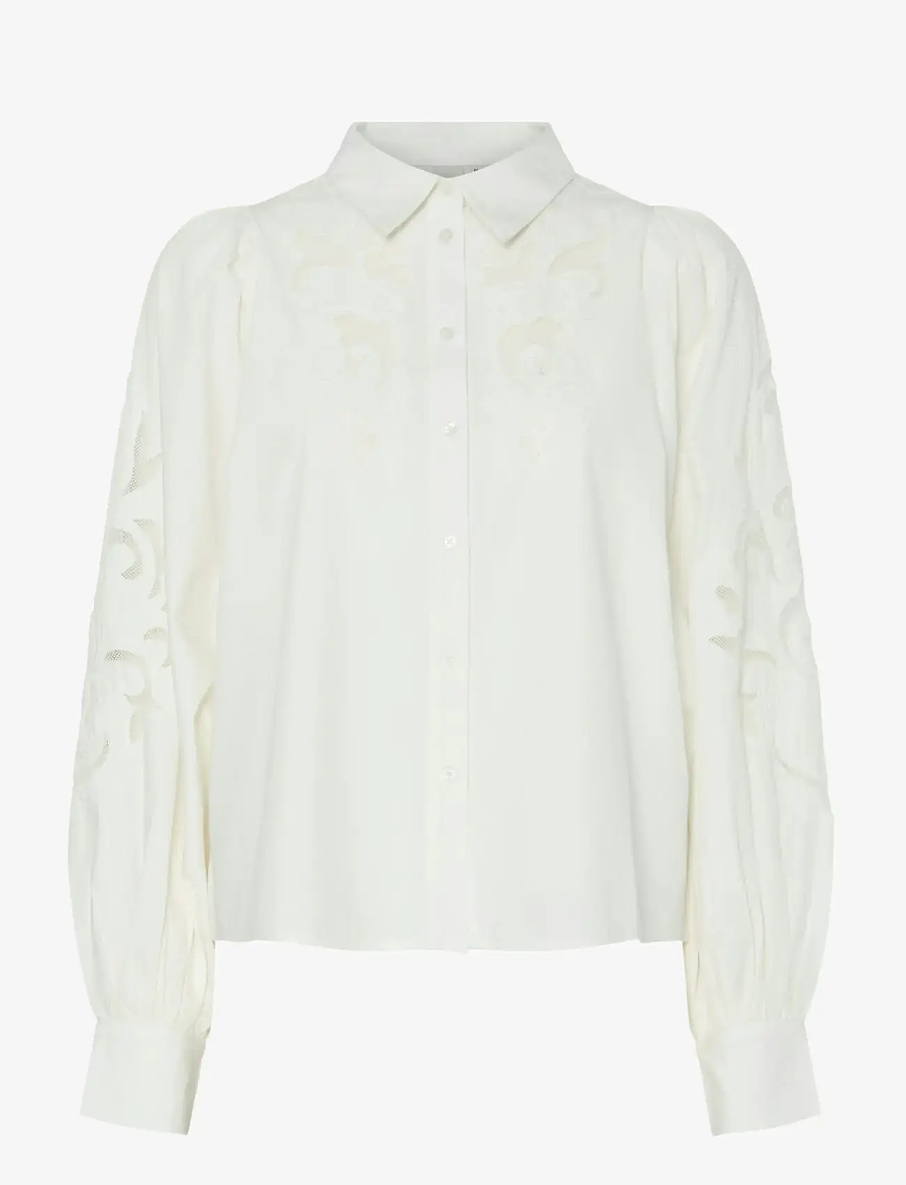 YAS - YASZIMIA LS SHIRT S. NOOS - långärmade skjortor - star white - 1