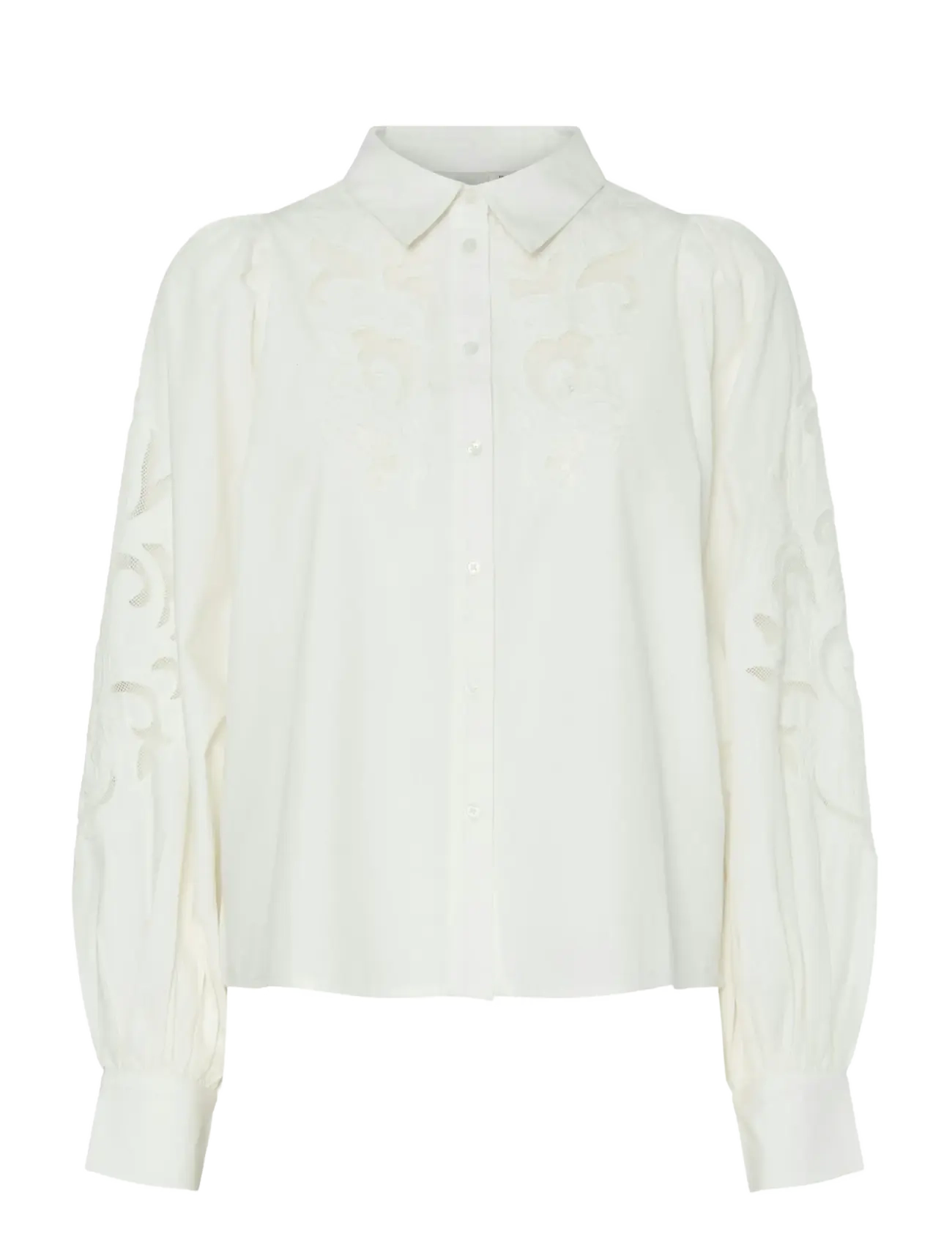 YAS YASZIMIA LS SHIRT S. NOOS - Tøj - STAR WHITE / white