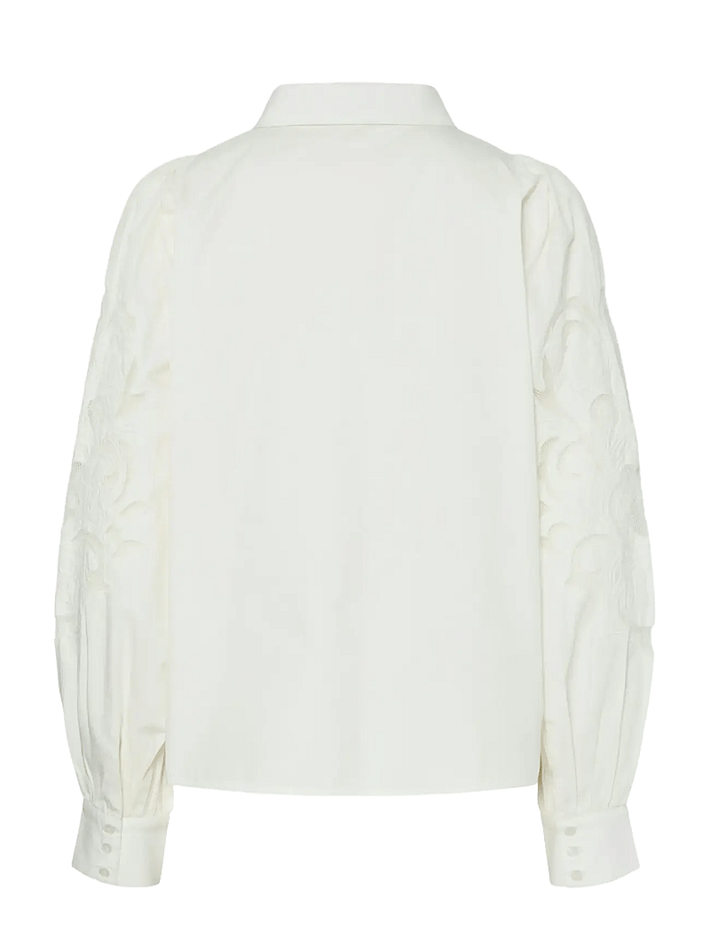 YAS - YASZIMIA LS SHIRT S. NOOS - långärmade skjortor - star white - 2