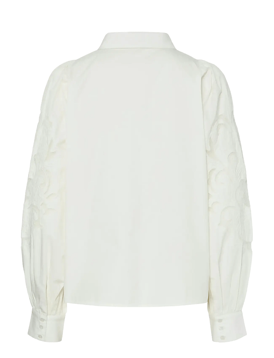 YAS - YASZIMIA LS SHIRT S. NOOS - langærmede skjorter - star white - 2