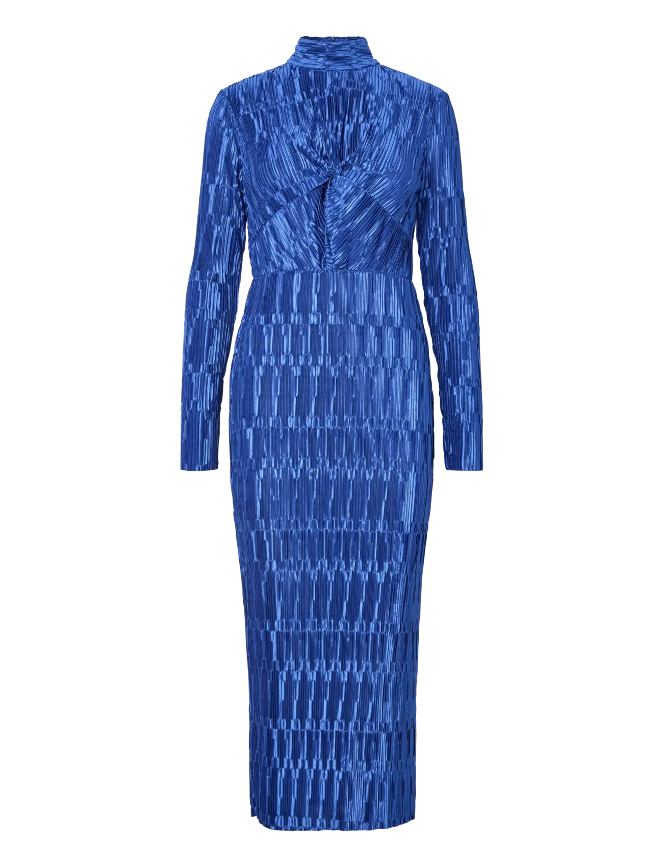 YAS Yasminda Ls Long Dress - Pb, S, Blue, Kjoler > Knælange Og Midi, Dame