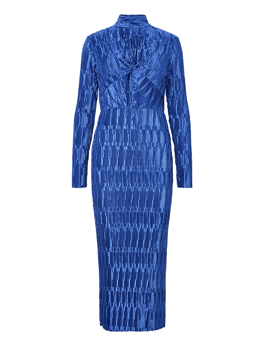 YAS - YASMINDA LS LONG DRESS - PB - midikleidid - beaucoup blue - 0
