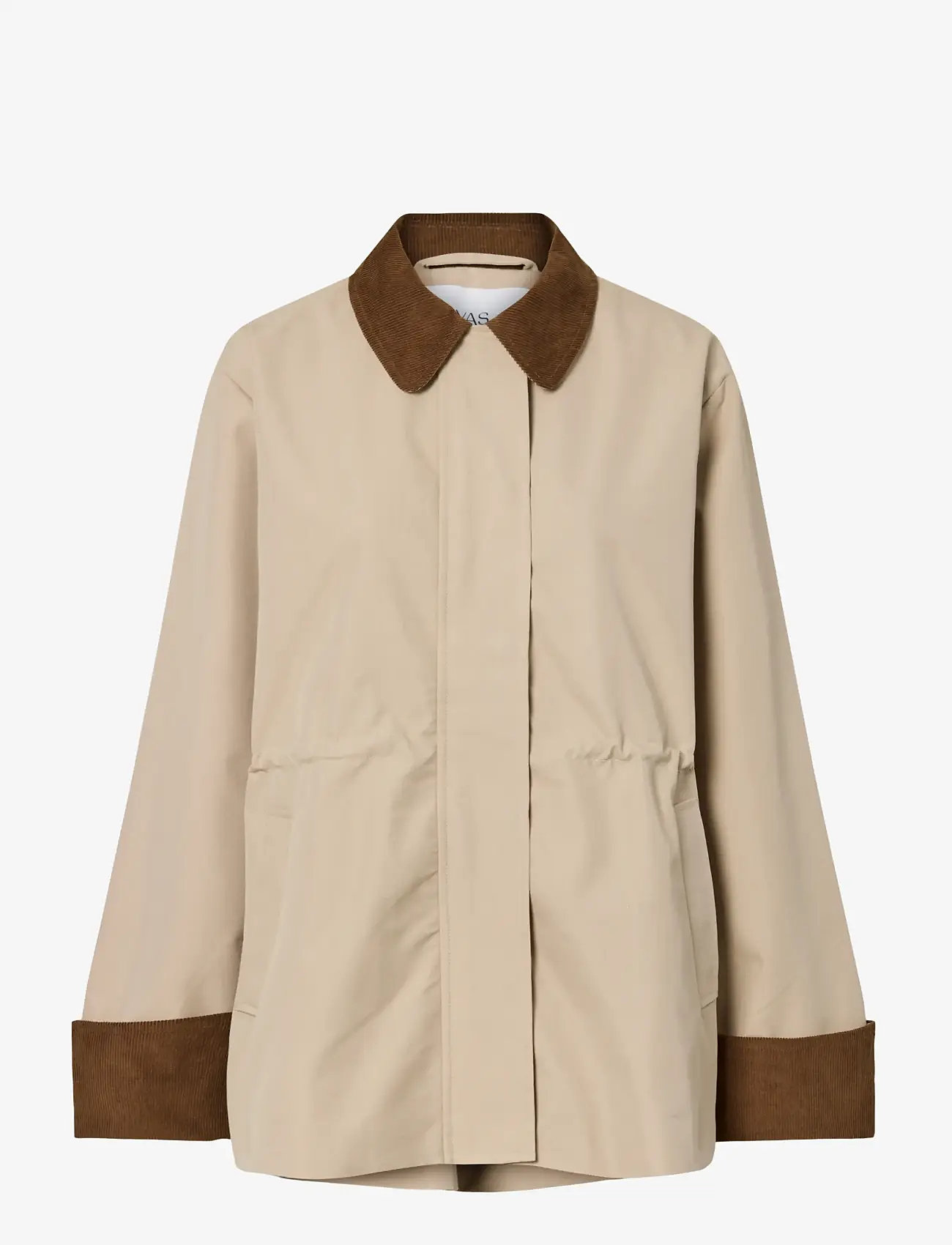 YAS - YASANCA LS PARKA JACKET S. NOOS - utility-jakker - oxford tan - 1