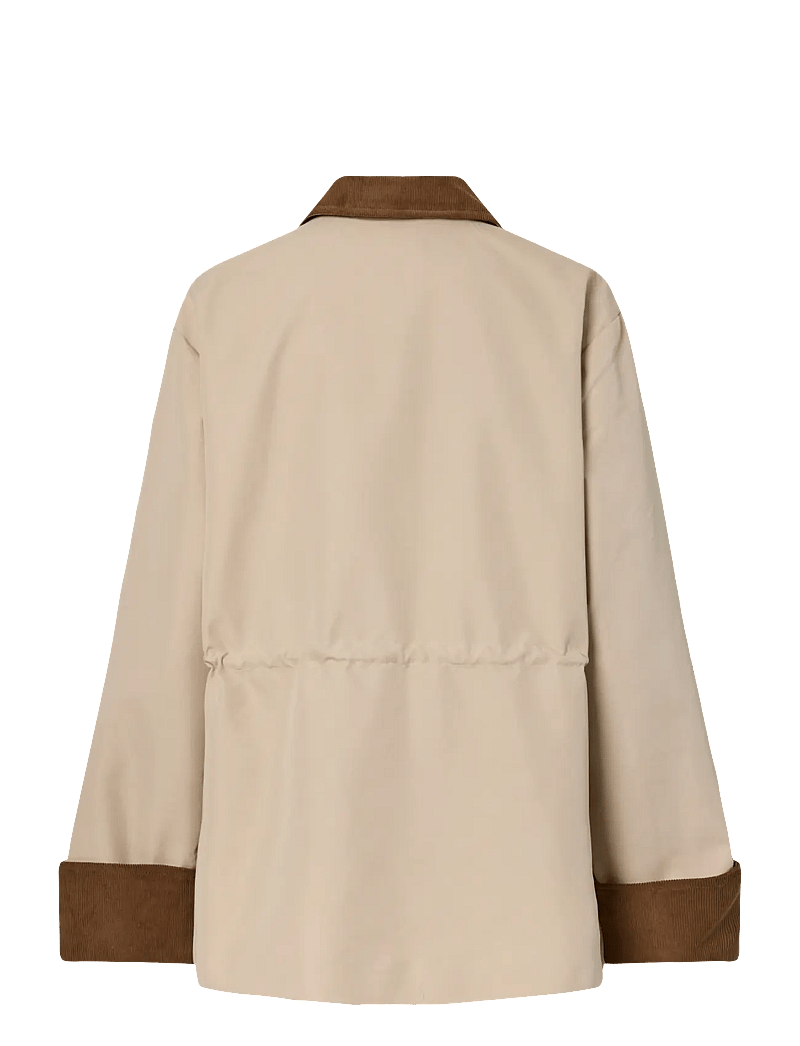 YAS - YASANCA LS PARKA JACKET S. NOOS - utility-jakker - oxford tan - 2