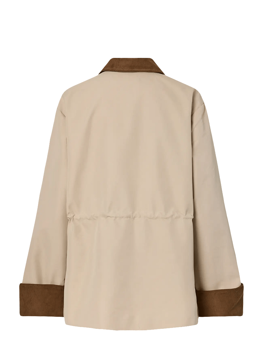 YAS - YASANCA LS PARKA JACKET S. NOOS - utility-jacken - oxford tan - 2