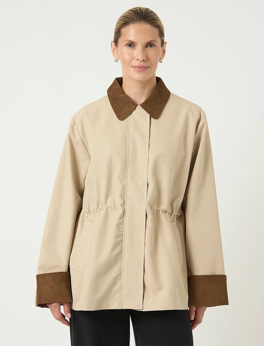 YAS - YASANCA LS PARKA JACKET S. NOOS - utility-jacken - oxford tan - 0