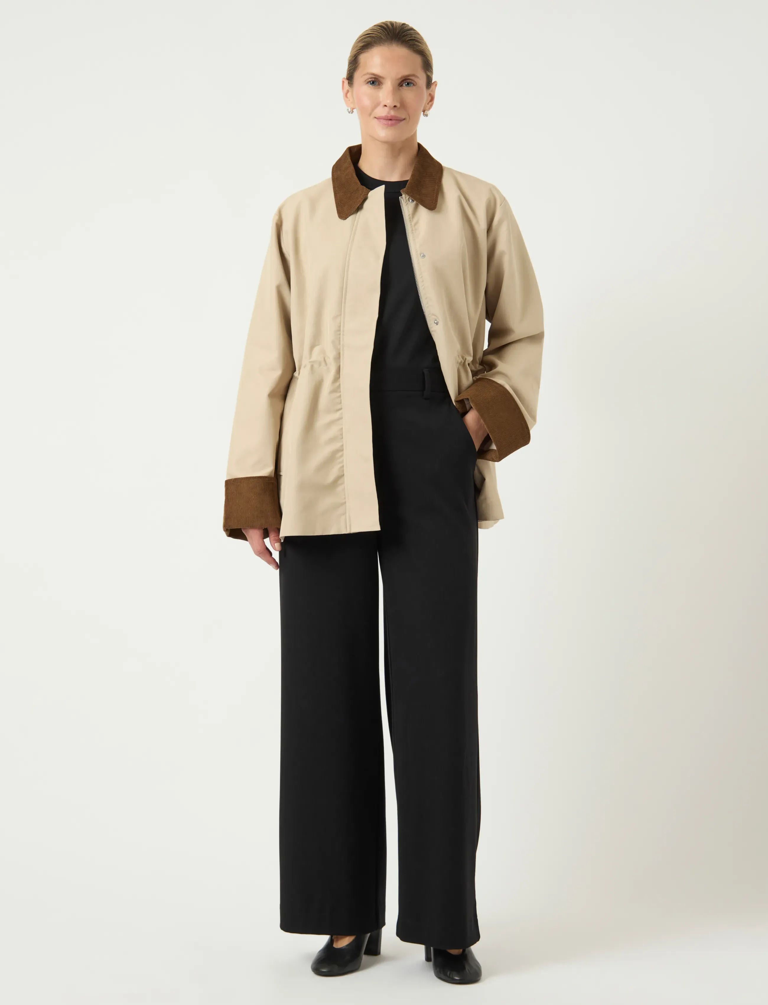 YAS - YASANCA LS PARKA JACKET S. NOOS - utility-jacken - oxford tan - 4