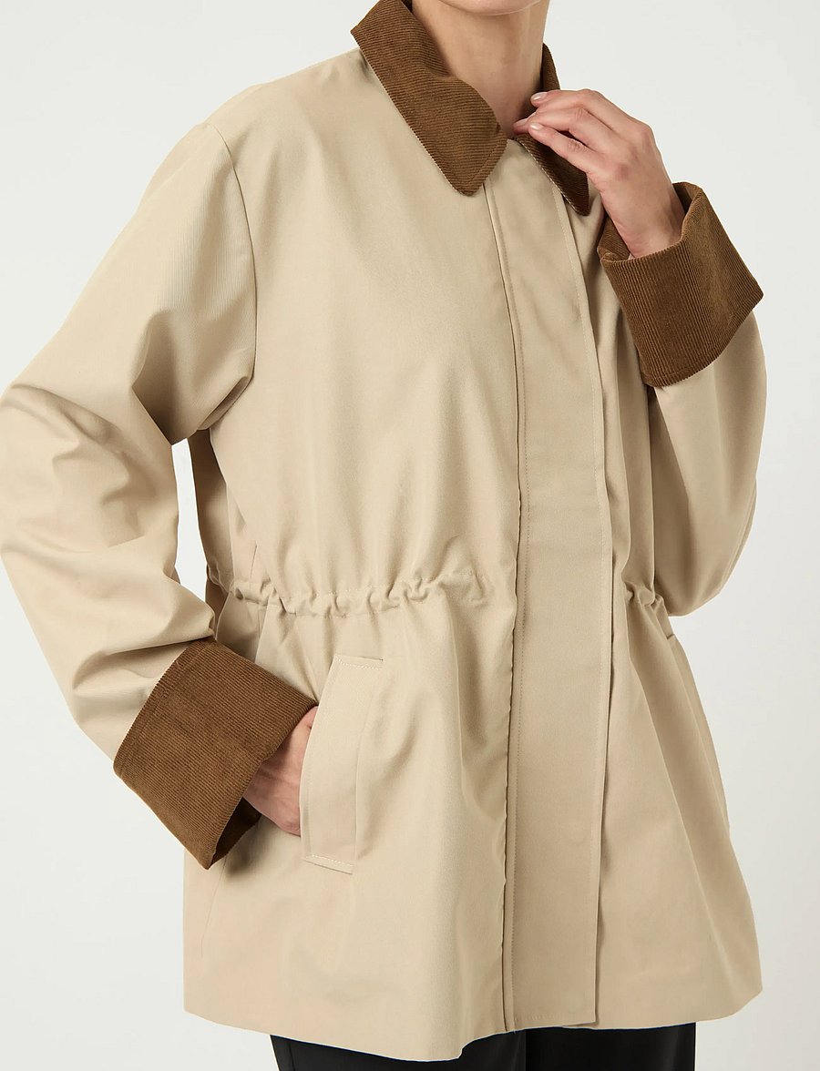 YAS - YASANCA LS PARKA JACKET S. NOOS - utility-jacken - oxford tan - 5