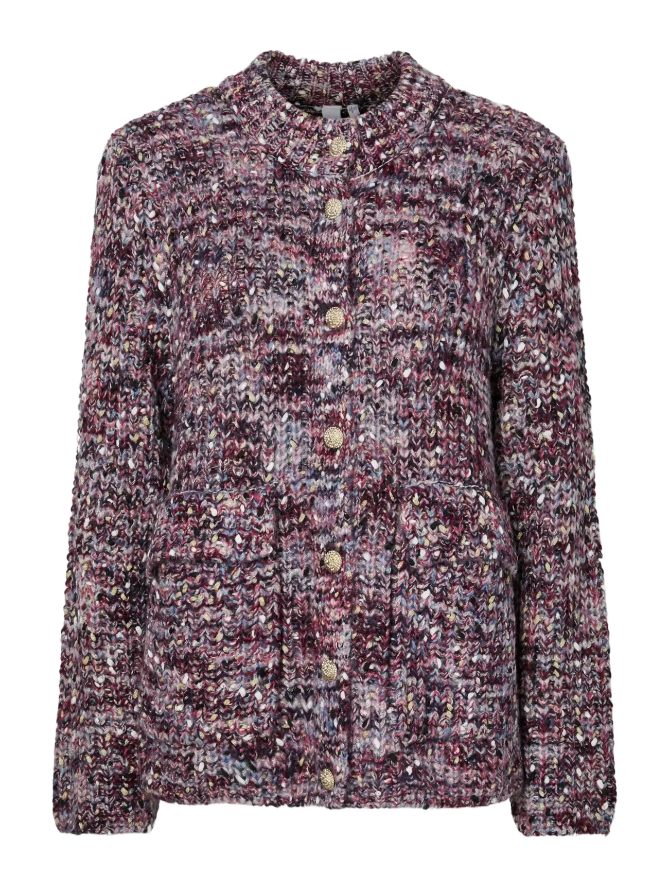 YASLIBBA LS KNIT CARDIGAN S. - BIRCH