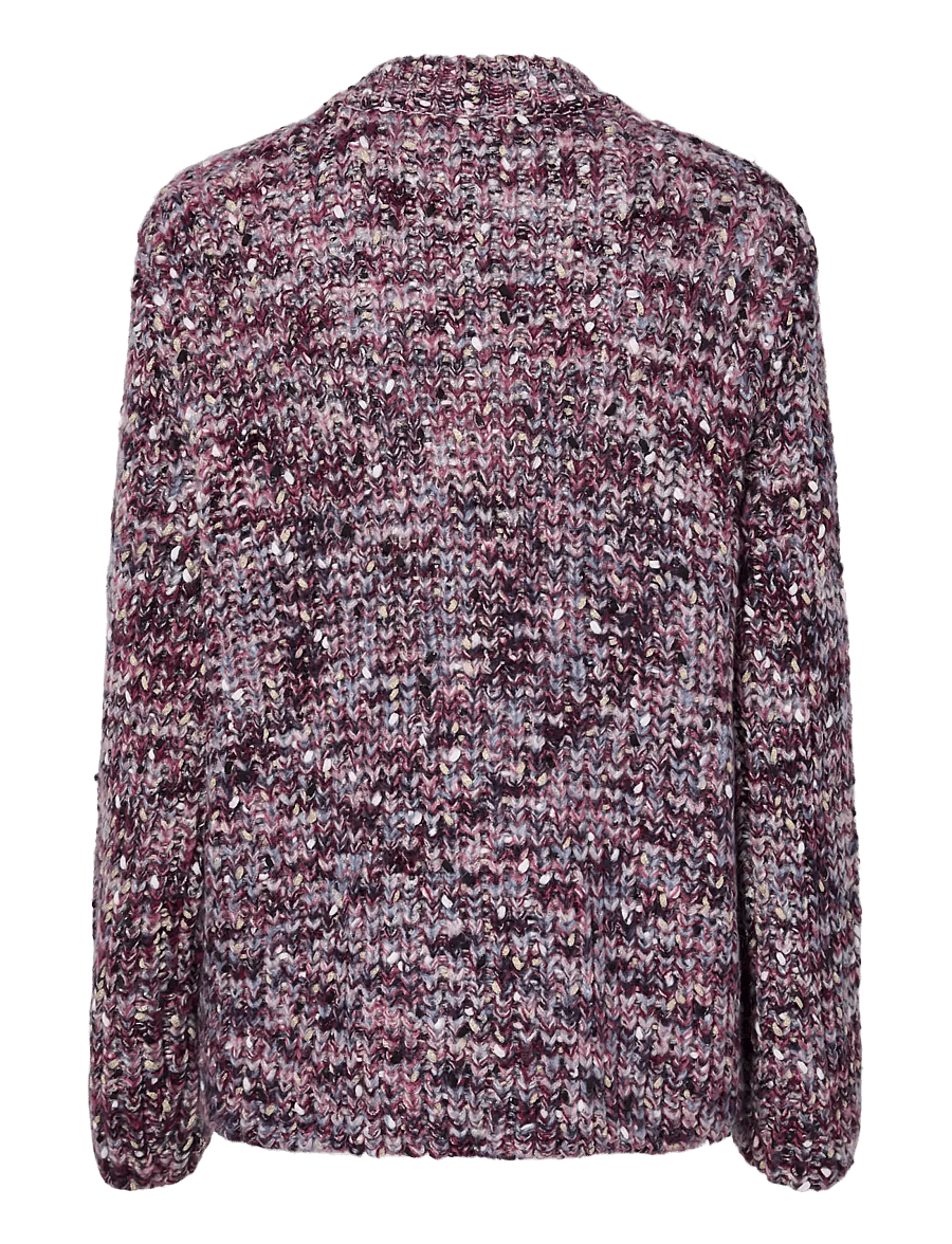 YAS - YASLIBBA LS KNIT CARDIGAN S. - kardiganid - birch - 2