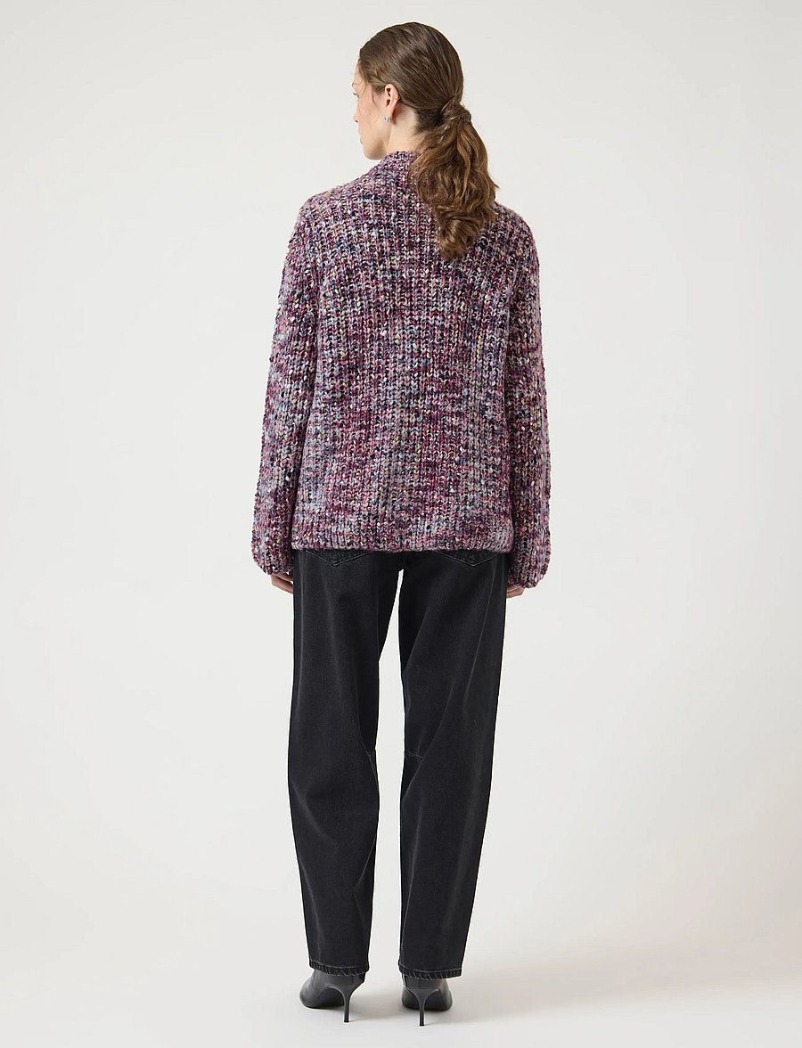 YAS - YASLIBBA LS KNIT CARDIGAN S. - kardiganid - birch - 3