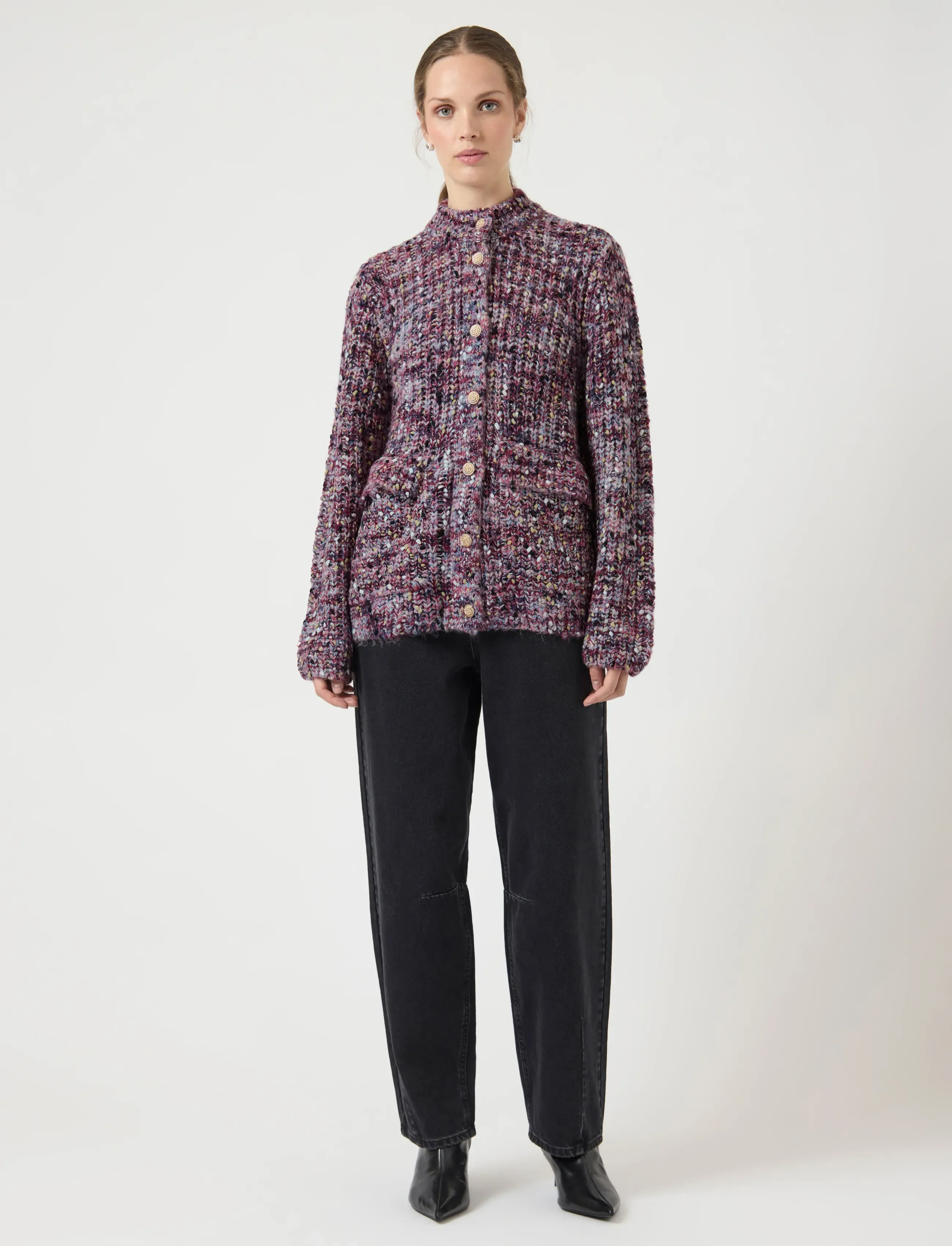 Yaslibba Ls Knit Cardigan S. 5