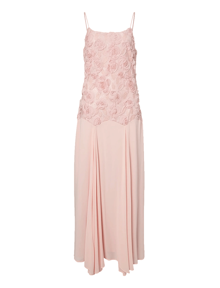 YAS - YASFEODORA STRAP MAXI DRESS - CELEB - maxi kjoler - blushing rose - 0