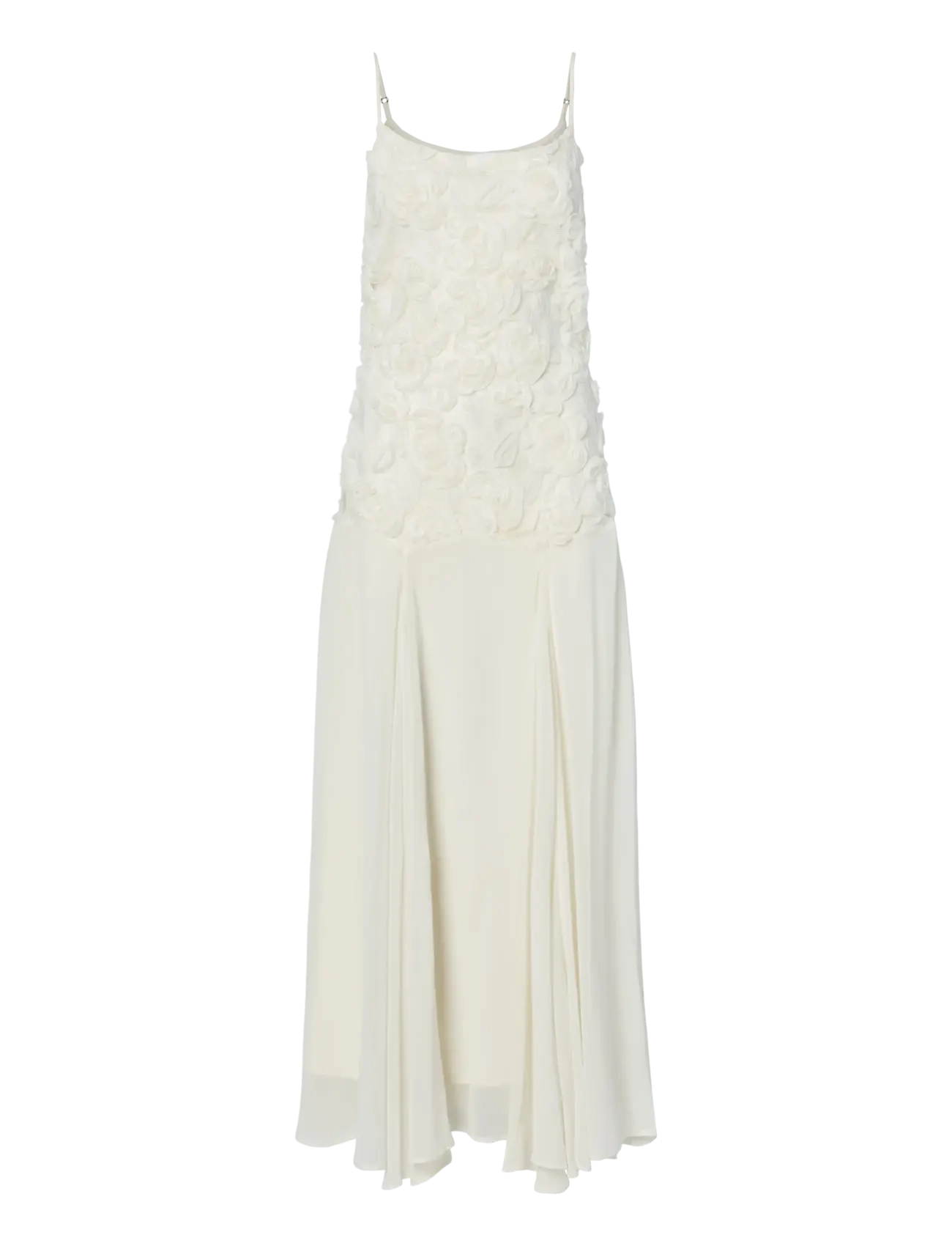 YAS - YASFEODORA STRAP MAXI DRESS - CELEB - maxiklänningar - gardenia - 1
