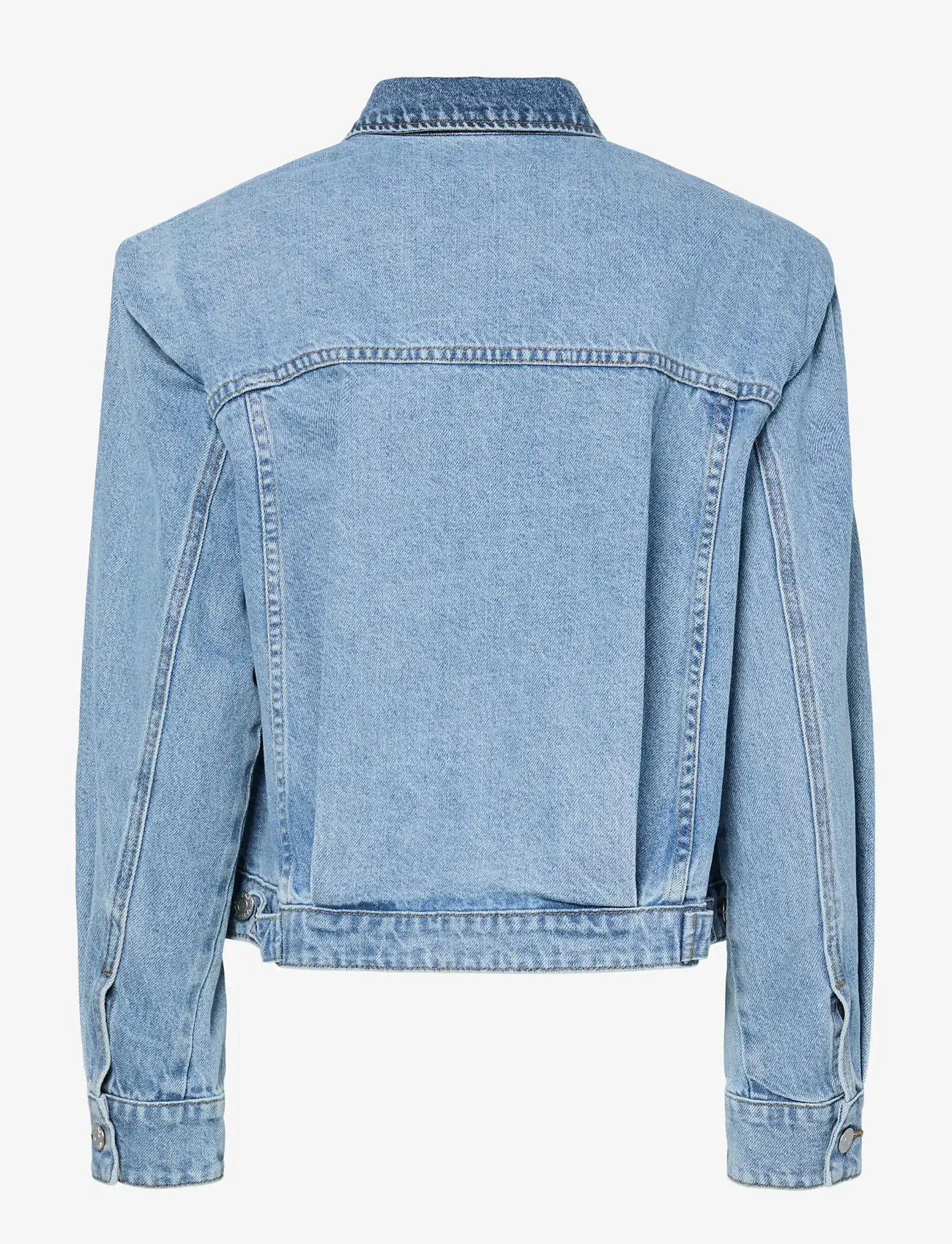 YAS - YASFARO LS DENIM JACKET S. - vårjackor - light blue denim - 2