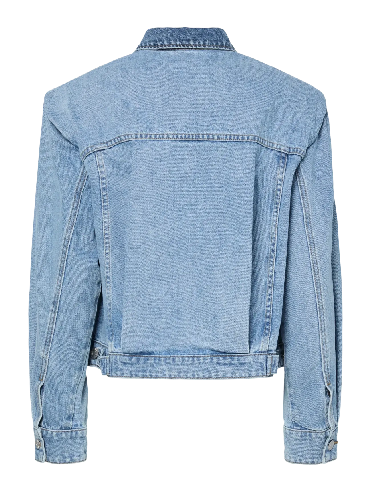 YAS - YASFARO LS DENIM JACKET S. - Üleriided - light blue denim - 2