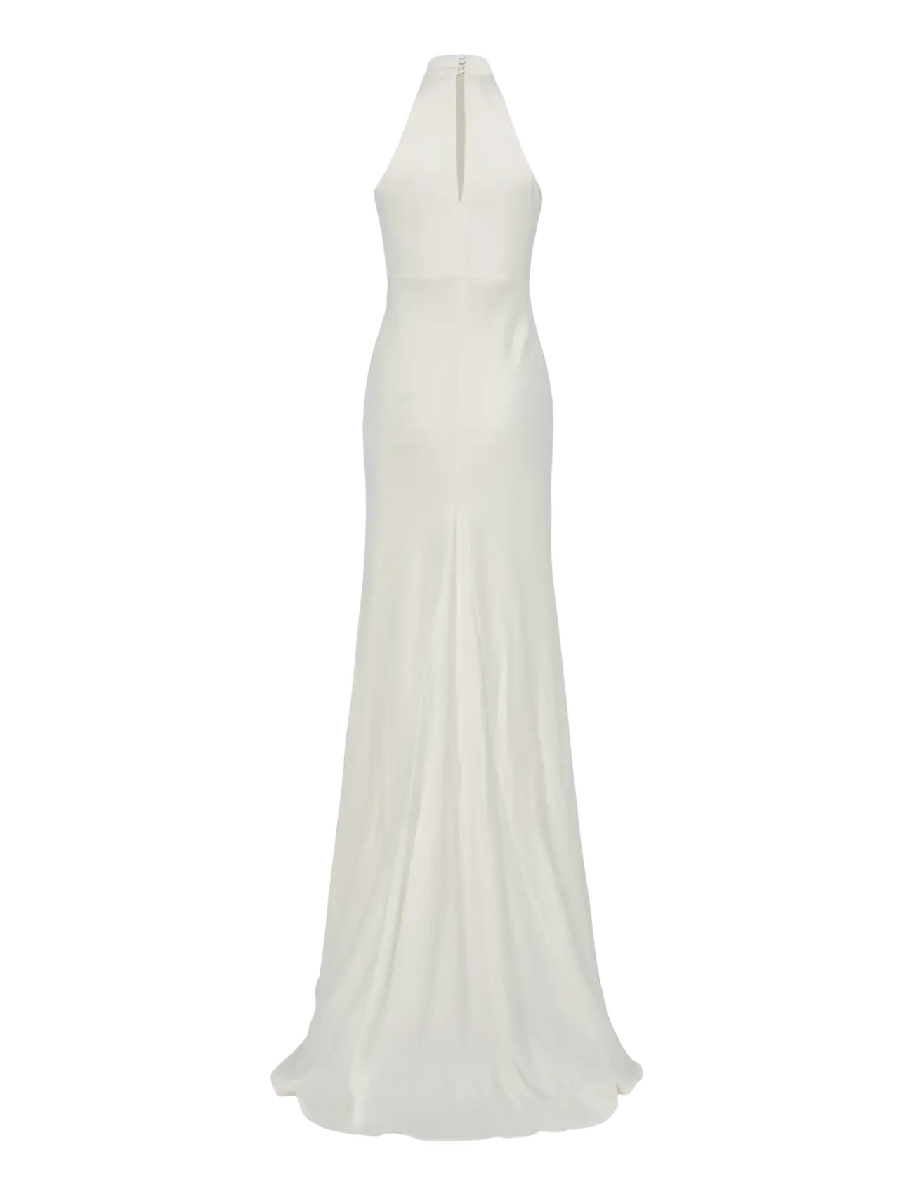 YAS - YASDOTTEA MAXI TRAIN DRESS S. - CELEB - festkjoler - star white - 2