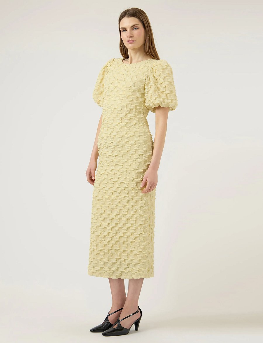 YAS - YASMIAMAJA 2/4 LONG DRESS - CELEB - konfirmation - anise flower - 4