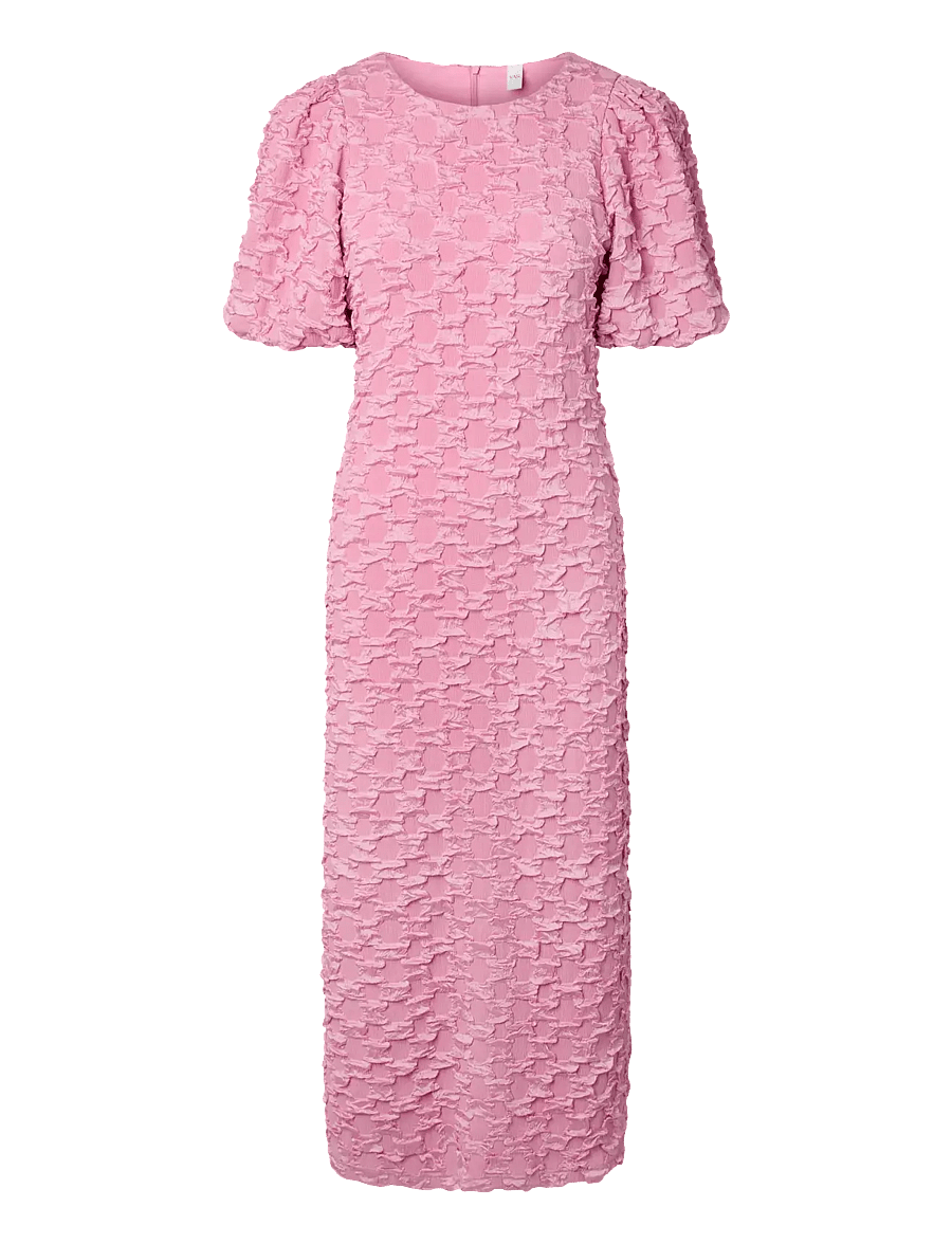 YAS - YASMIAMAJA 2/4 LONG DRESS - CELEB - confirmation - begonia pink - 1