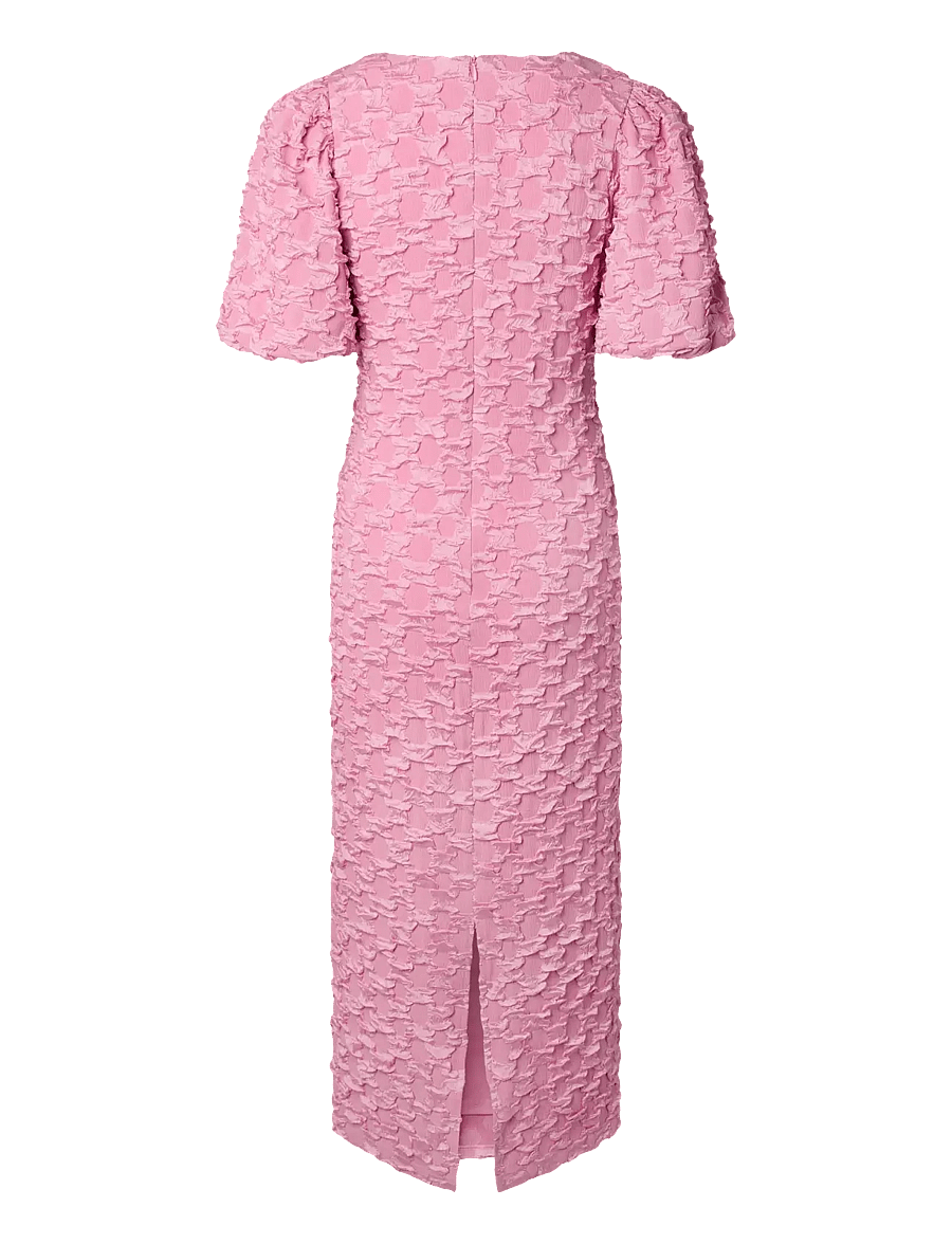 YAS - YASMIAMAJA 2/4 LONG DRESS - CELEB - confirmation - begonia pink - 2