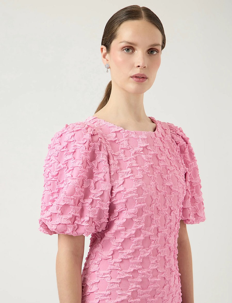 YAS - YASMIAMAJA 2/4 LONG DRESS - CELEB - confirmation - begonia pink - 5