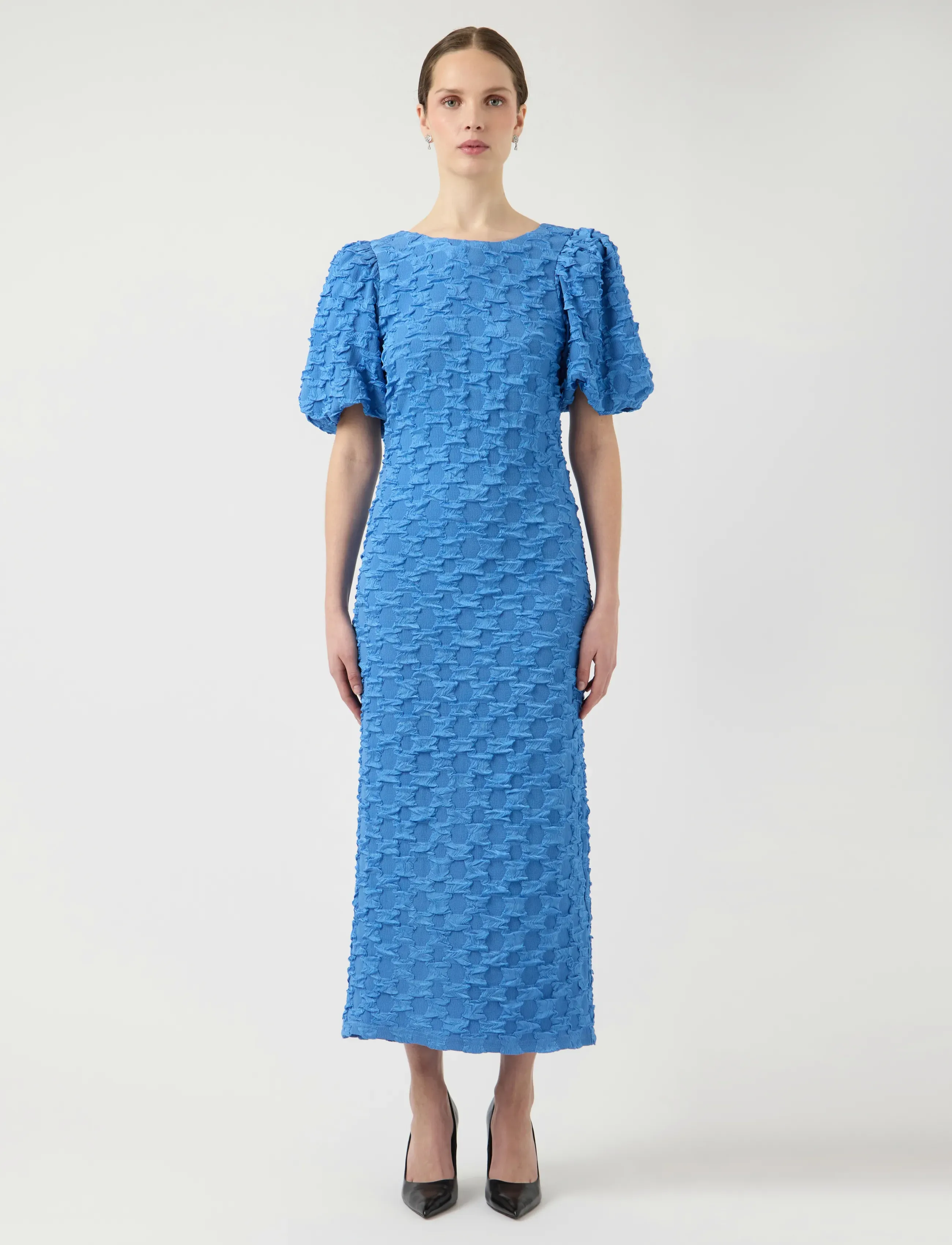 YAS YASMIAMAJA 2/4 LONG DRESS - CELEB - Kjoler - MARINA / blue