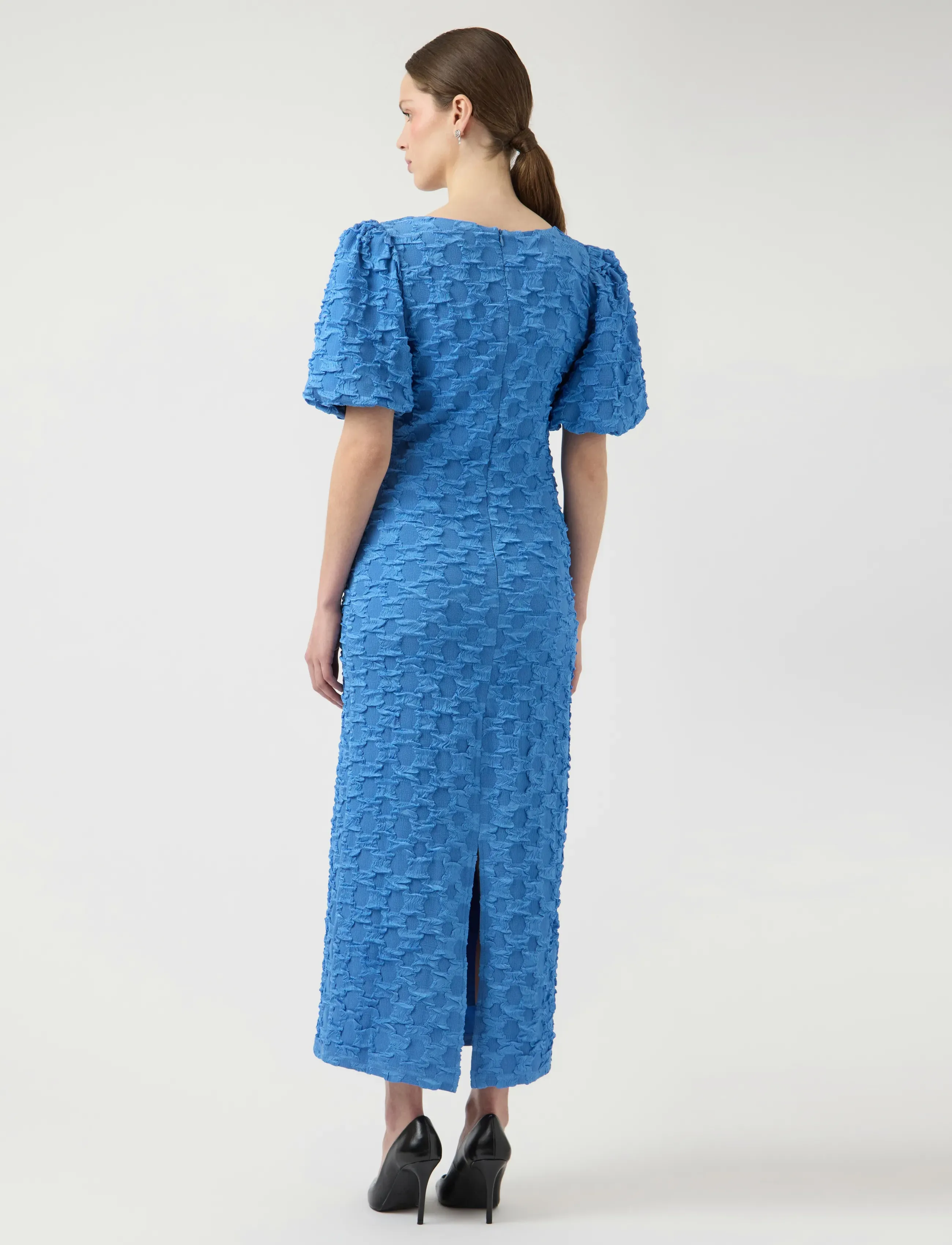 YAS - YASMIAMAJA 2/4 LONG DRESS - CELEB - konfirmationstøj - marina - 3