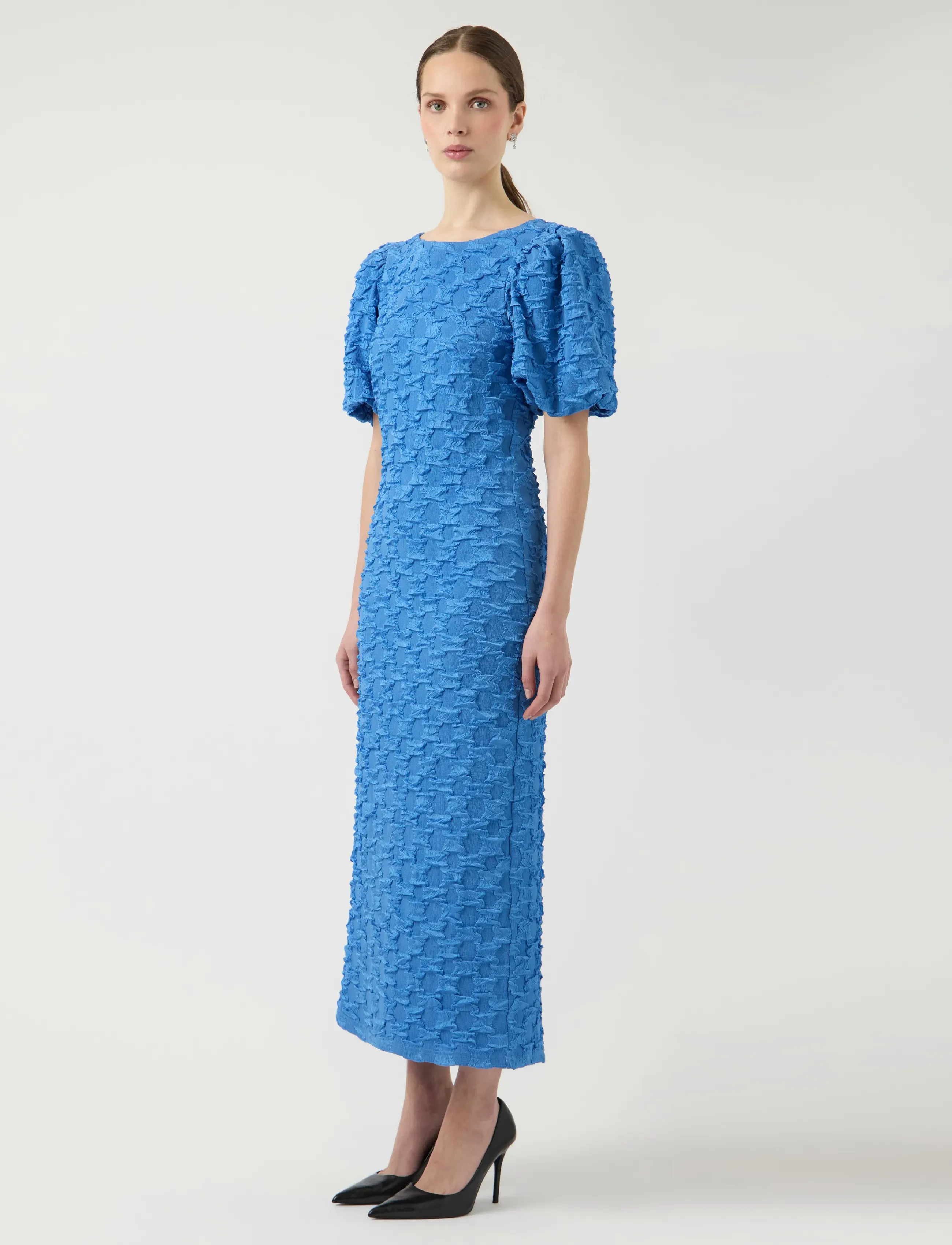 YAS - YASMIAMAJA 2/4 LONG DRESS - CELEB - konfirmationstøj - marina - 4