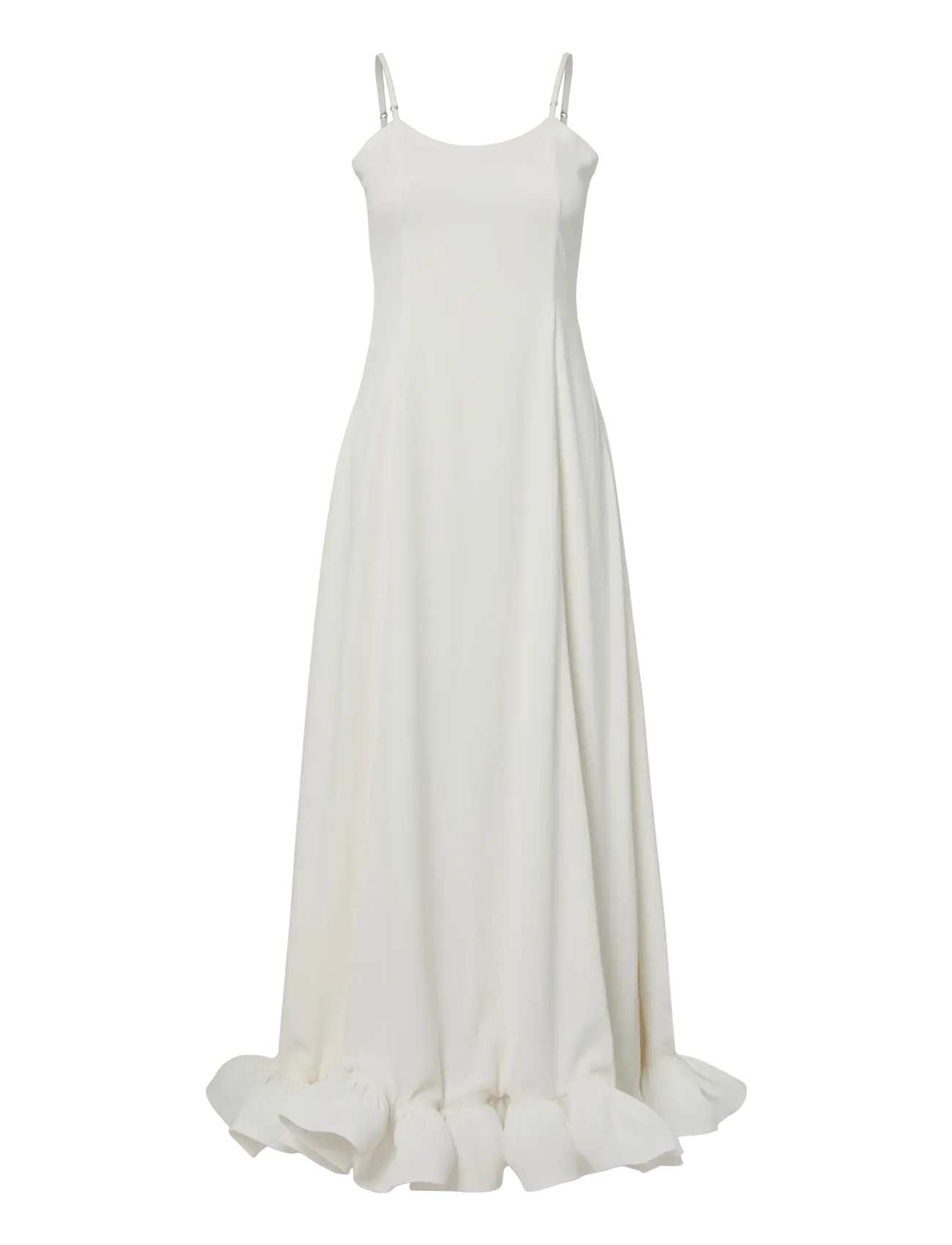 YASCREAM STRAP MAXI DRESS - CELEB - GARDENIA