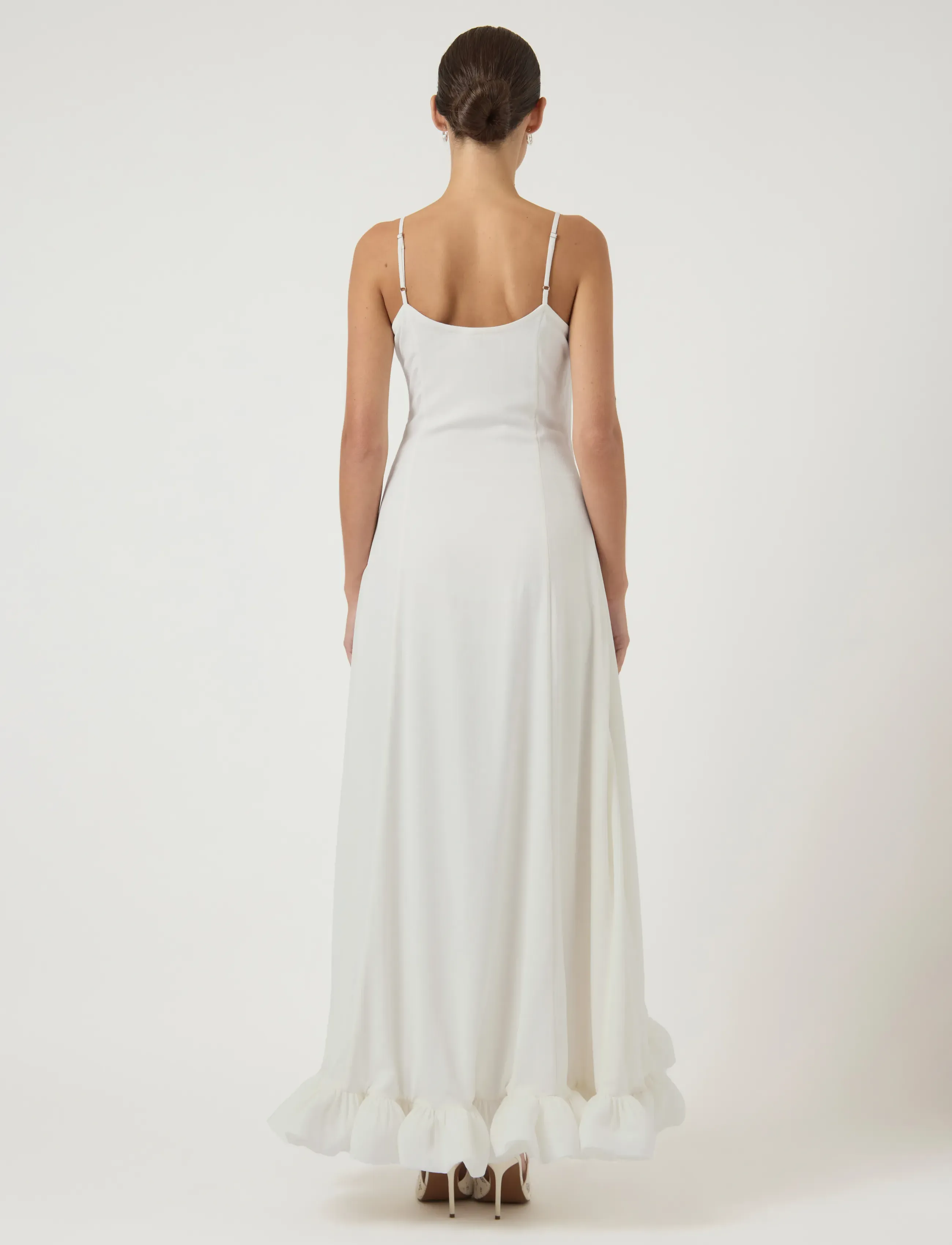 YAS - YASCREAM STRAP MAXI DRESS - CELEB - Õhtukleidid - gardenia - 2