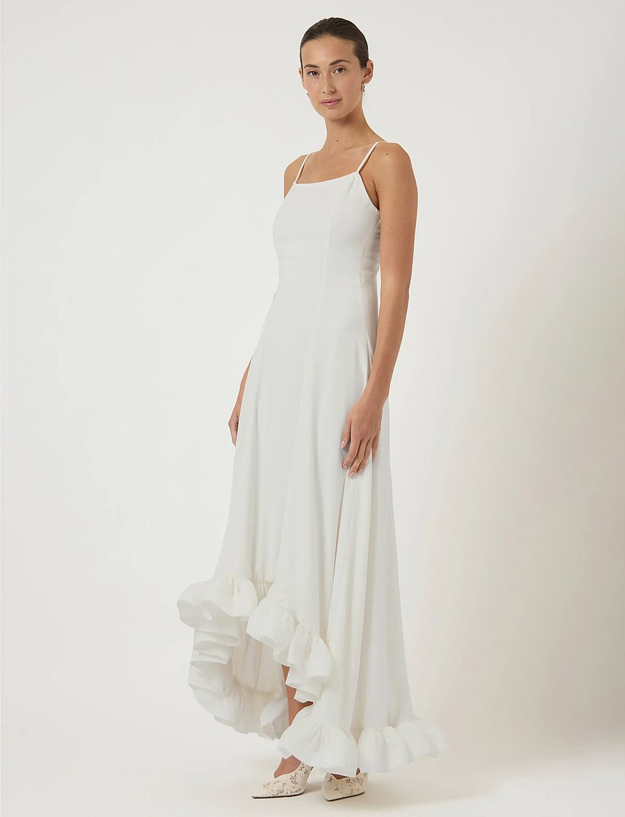 YAS - YASCREAM STRAP MAXI DRESS - CELEB - abendkleider - gardenia - 3