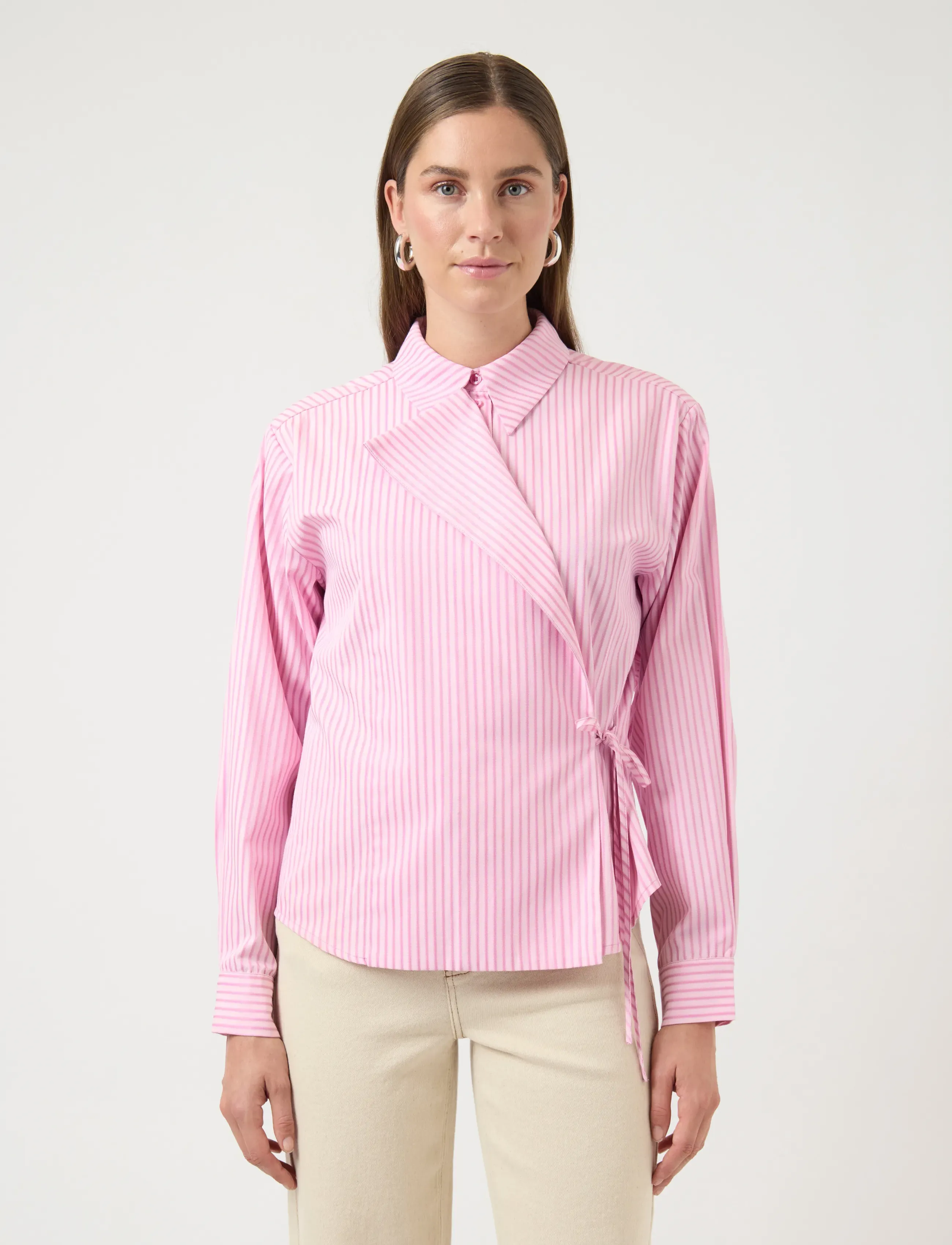 YAS YASWITO LS SHIRT - Blouses & Overhemden - MOONLITE MAUVE / pink/rose
